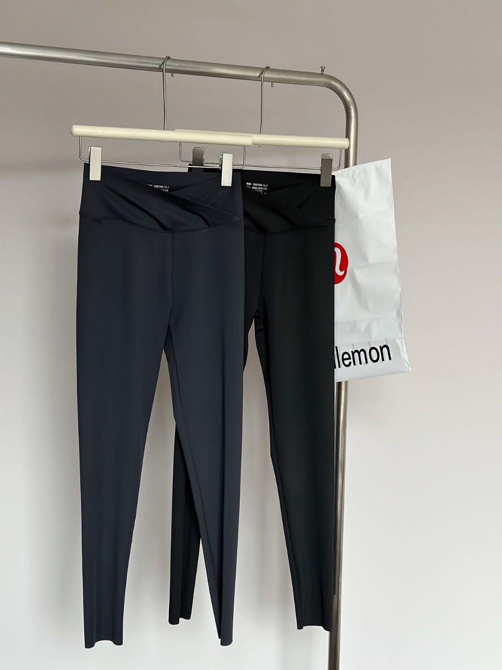 $65條。2條起$55條。lulu旗艦裸感瑜伽褲