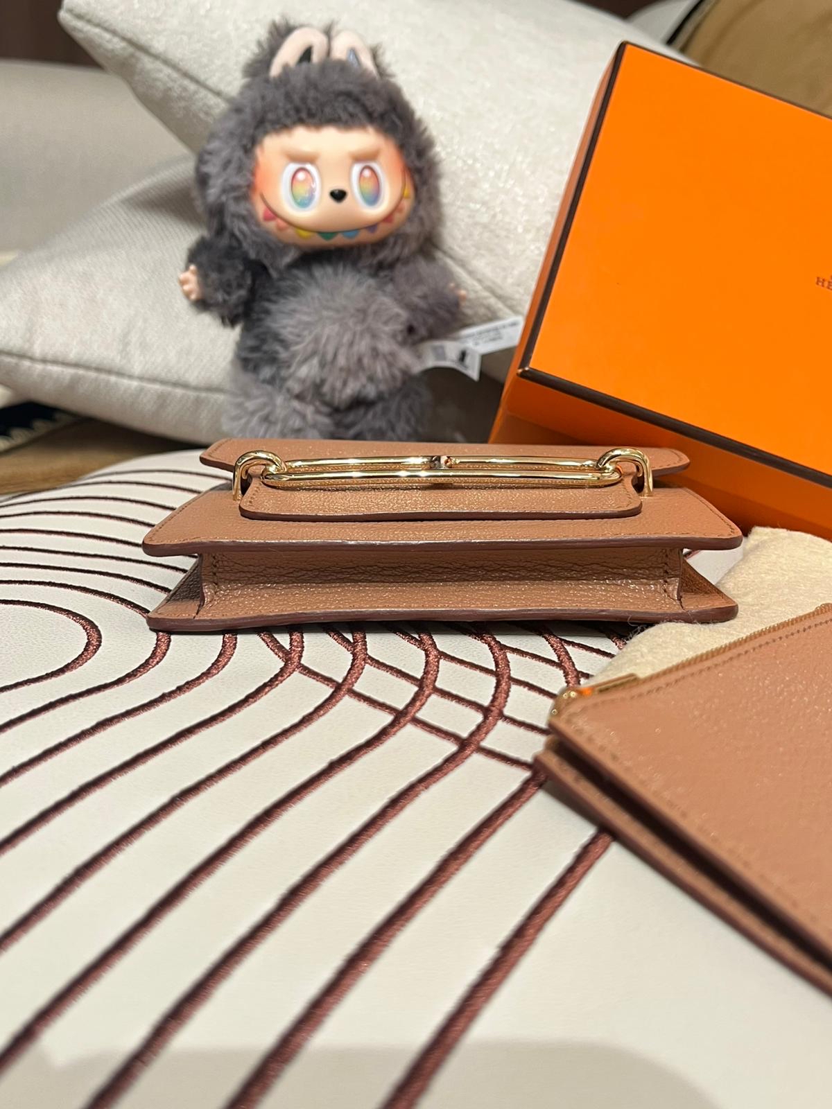Hermes Mysore Goatskin Roulis Slim山羊皮短銀包 STAMP Y, 100%Authentic,99%new✅box