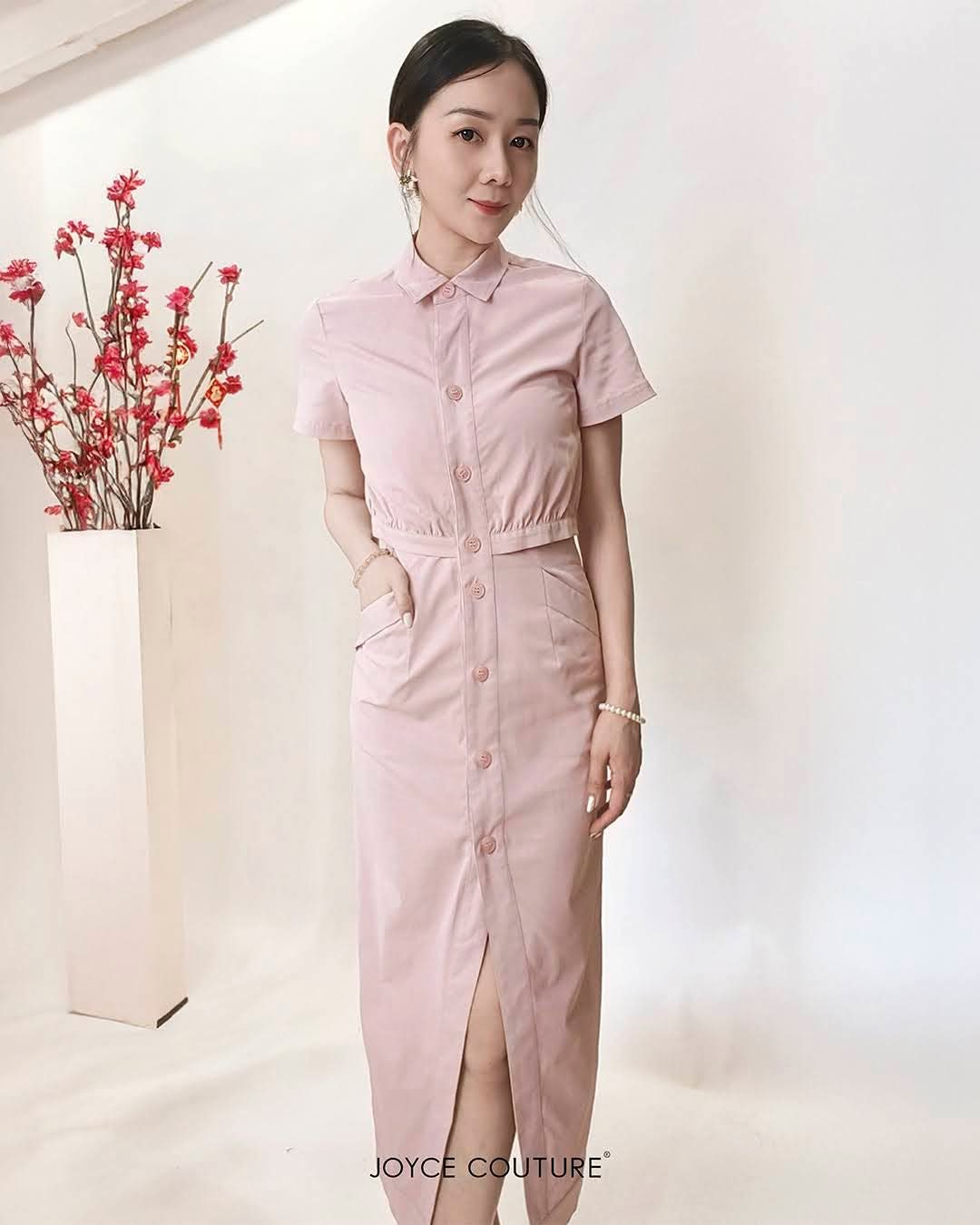 两件套连身裙 D0348