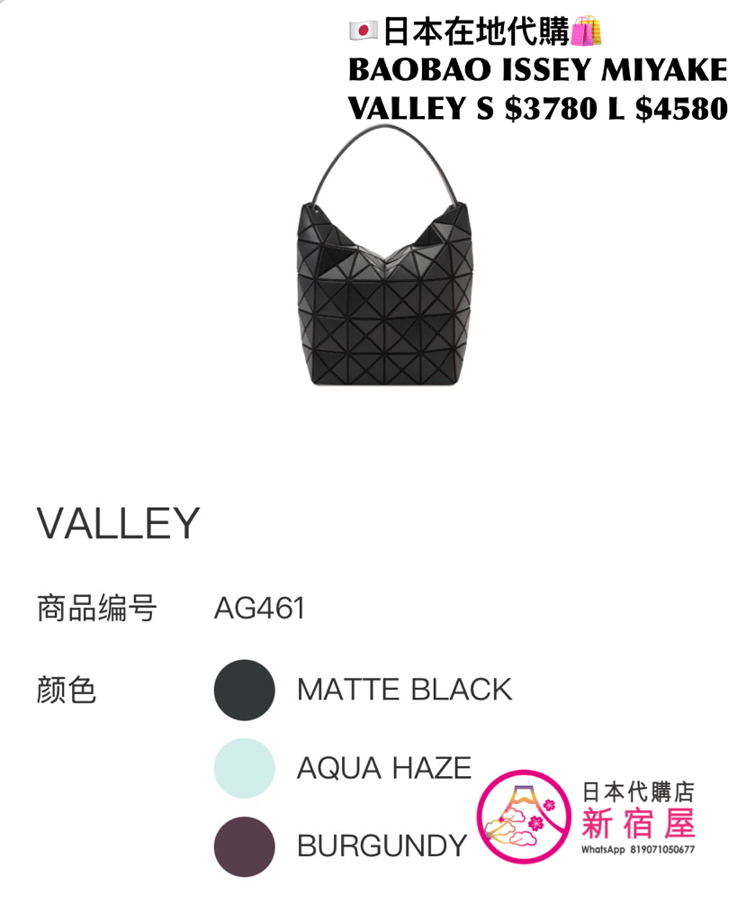 BAOBAO ISSEY MIYAKE VALLEY S/L