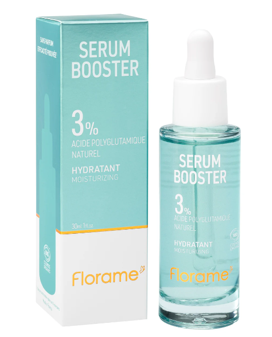 Florame Natural Polyglutamic Acid Booster Serum PGA 強效鎖水肌底精華液 30ml