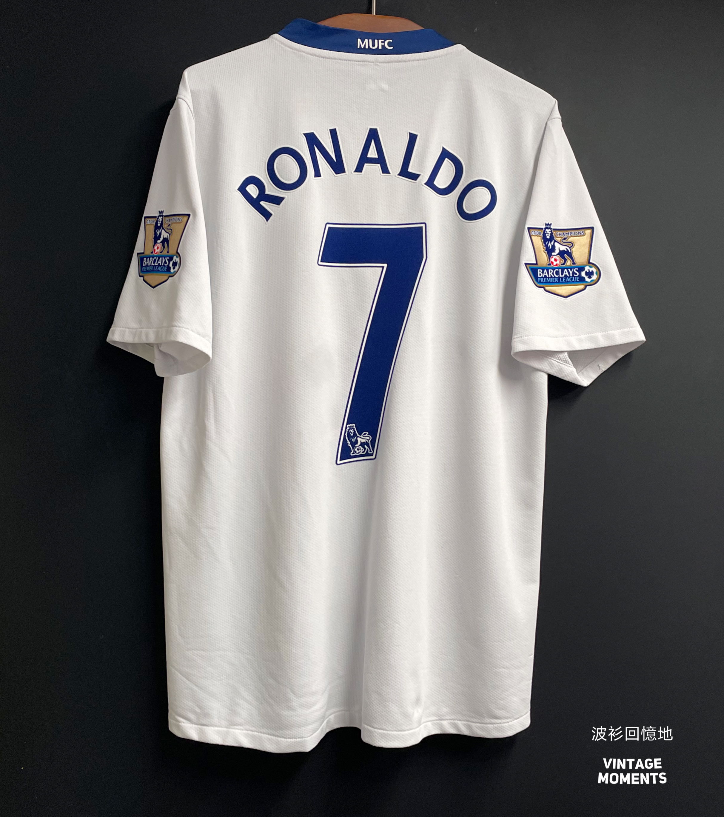 曼聯08/09客場 C朗拿度 MANCHESTER UNITED AWAY SHIRT RONALDO