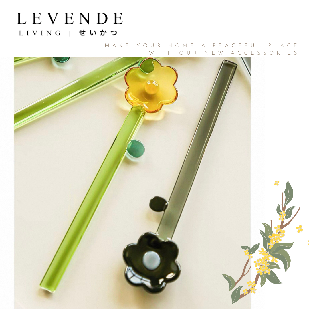 Levende 花語玻璃攪伴棒