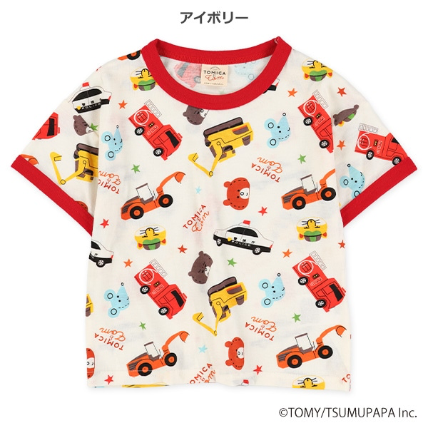 🇯🇵預訂 日本直送🇯🇵Tomica and Tom兩色圖案印花短袖T恤