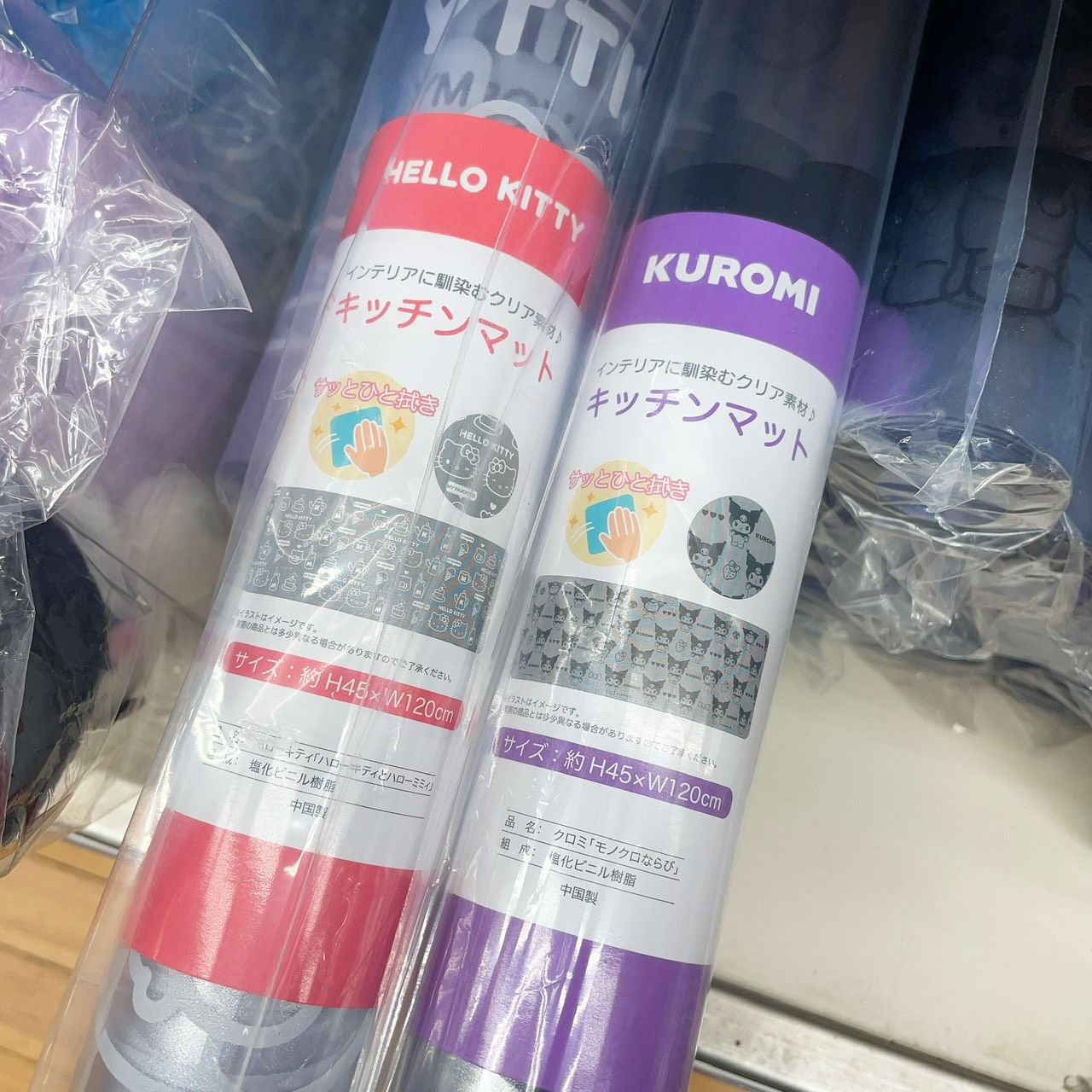 SANRIO 透明地墊 45x120 - 02260035