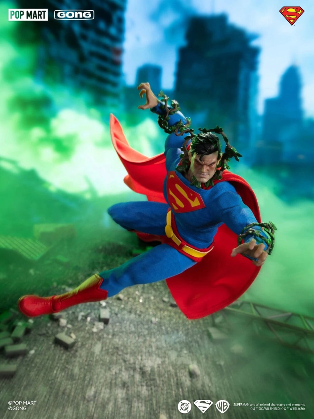 共鳴GONG  1/12 超人 Superman 布衣 《蝙蝠俠·緘默》 可動figure