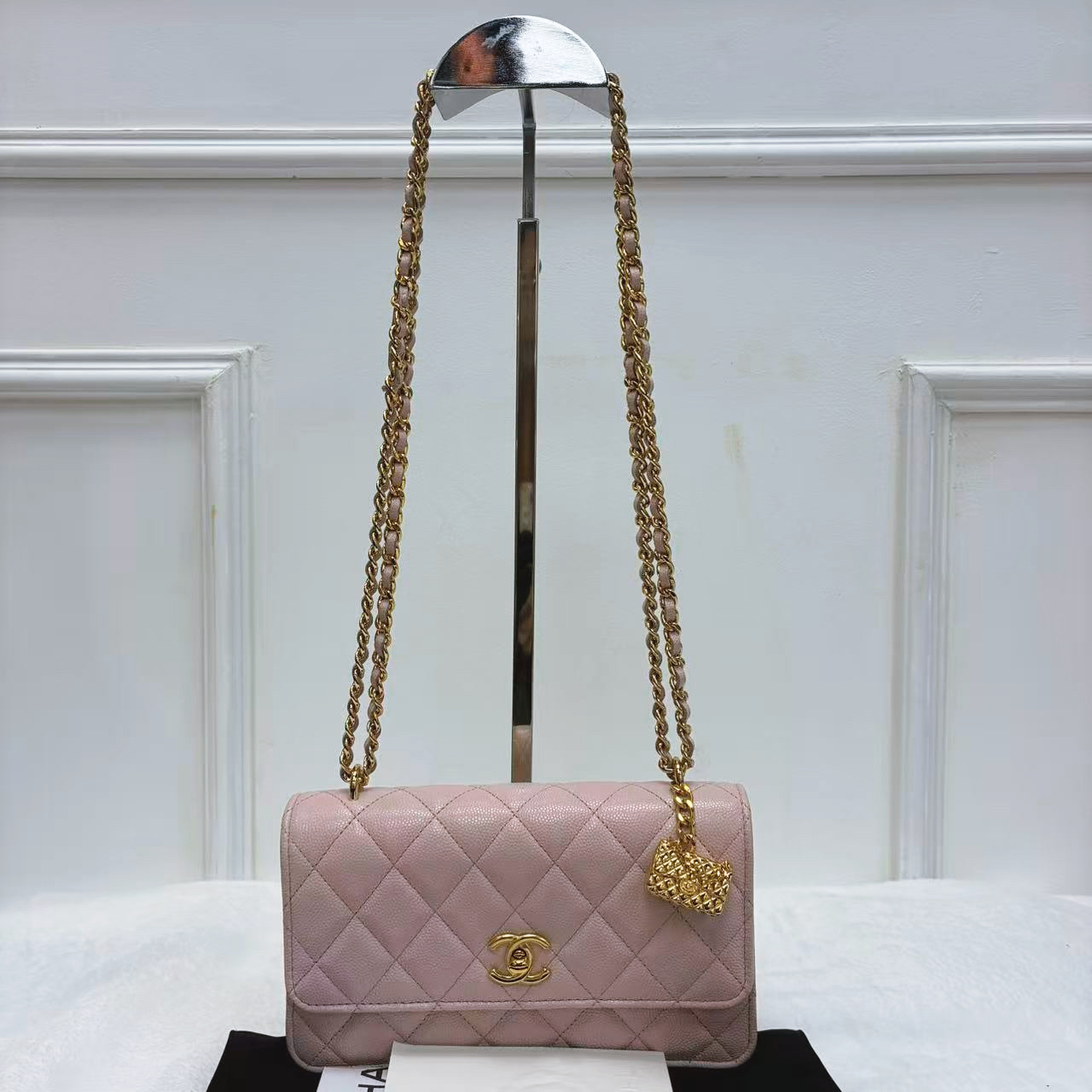 Full set Chanel 雙風琴 woc櫻花粉🎀