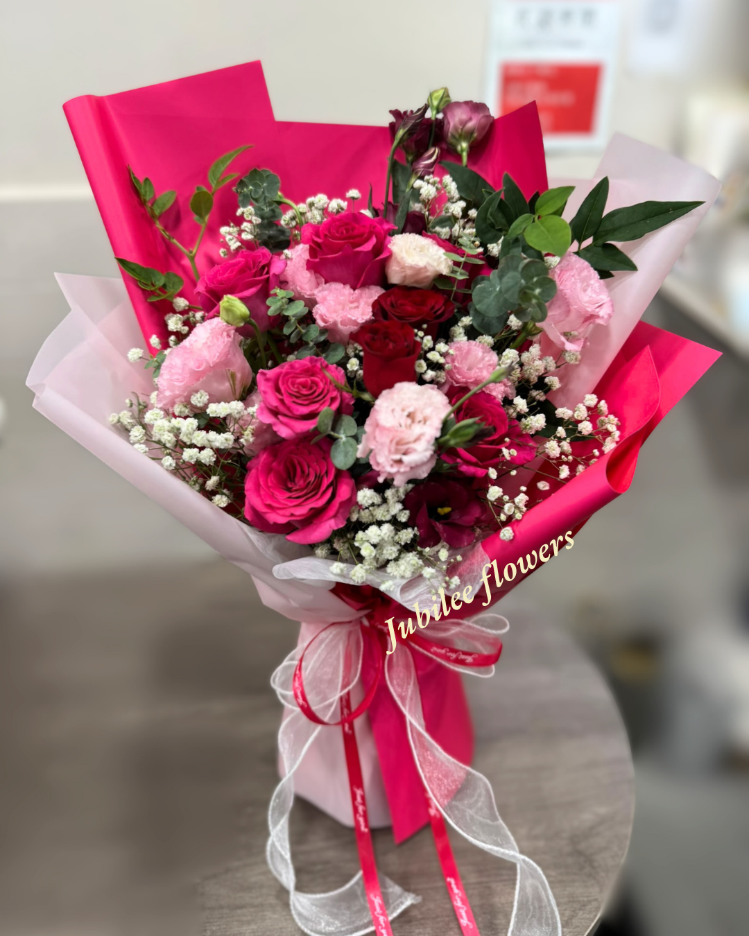 玫瑰混搭花束