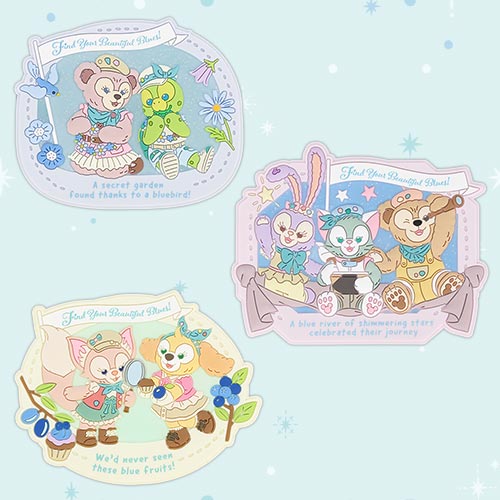 【預訂】DisneySea 25th Duffy Find Your Beautiful Blue Part 2 - 磁石 3p