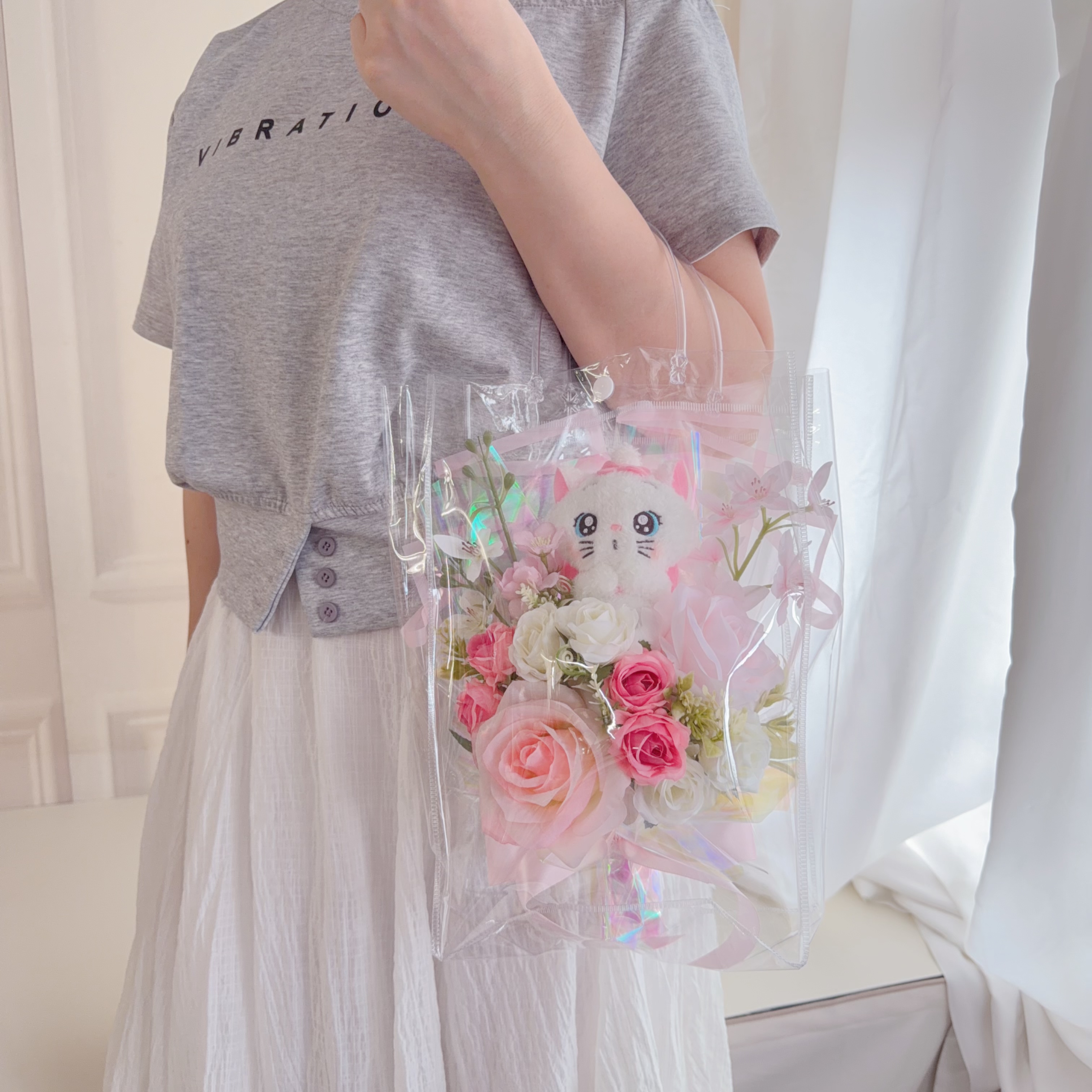 (現貨)marie公仔花