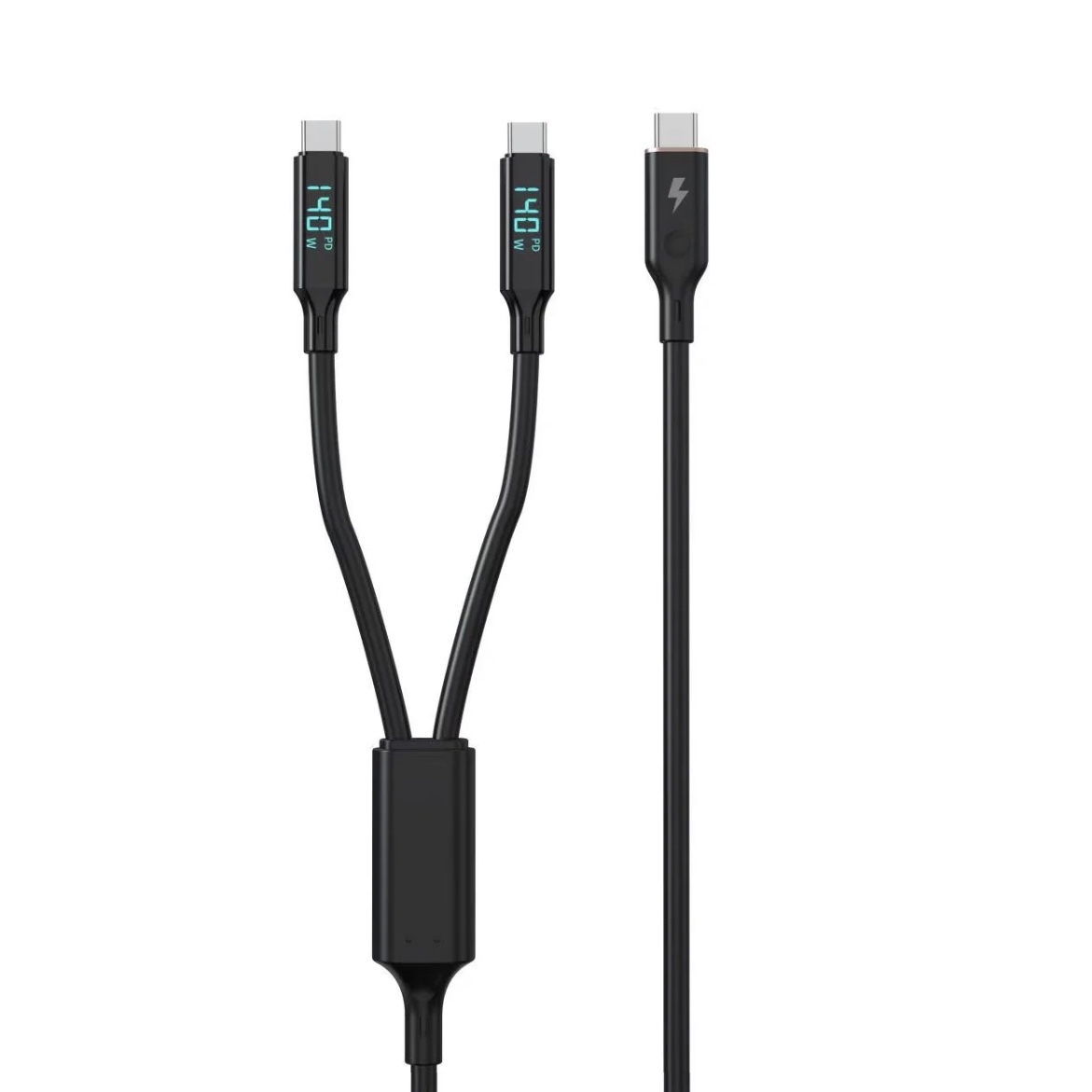 ARGO (CC140) C to C1+C2 140W 雙快充數顯數據線 （香港行貨）