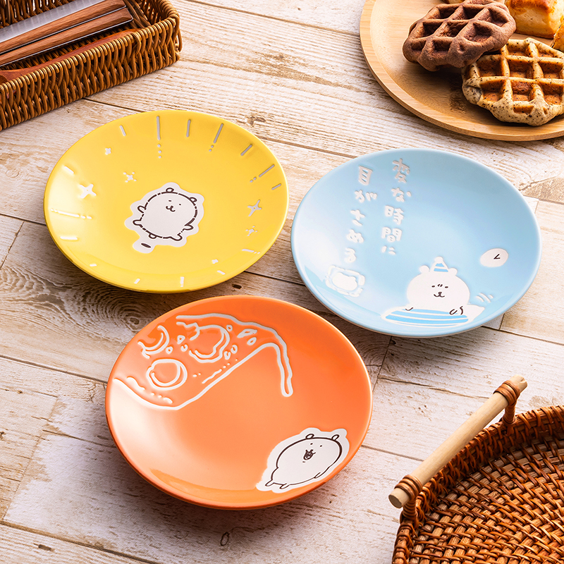 四月連線貨品 - 日本NAGANO自嘲熊陶瓷碟