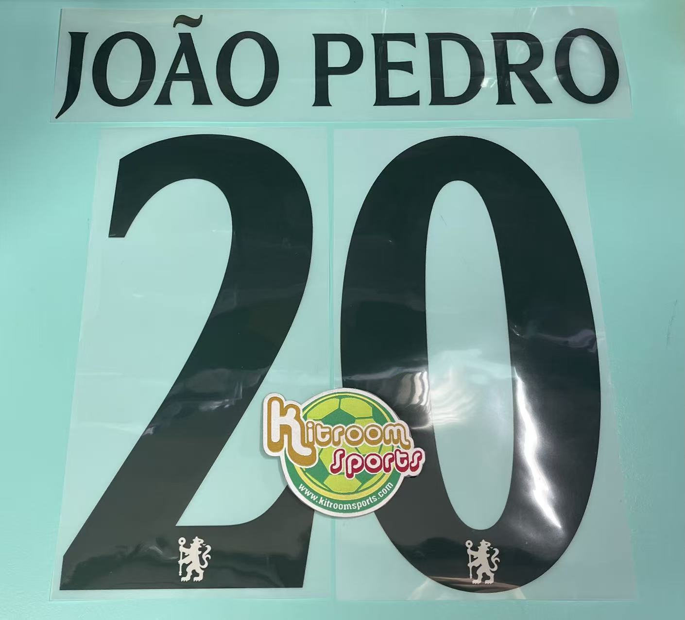 2025-26 Chelsea Away UCL Nameset #20 JOAO PEDRO