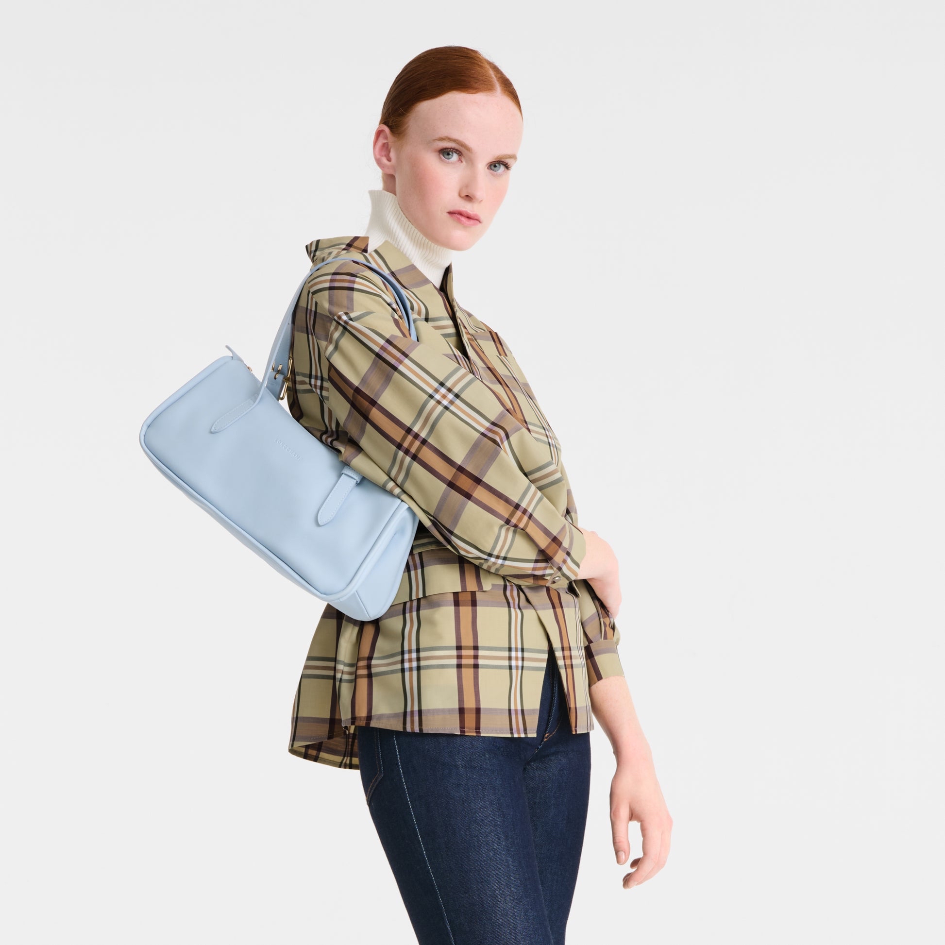 限時優惠✨新款🆕訂貨📮 Longchamp Looong 皮質Shoulder Bag  Size 34x14x11cm