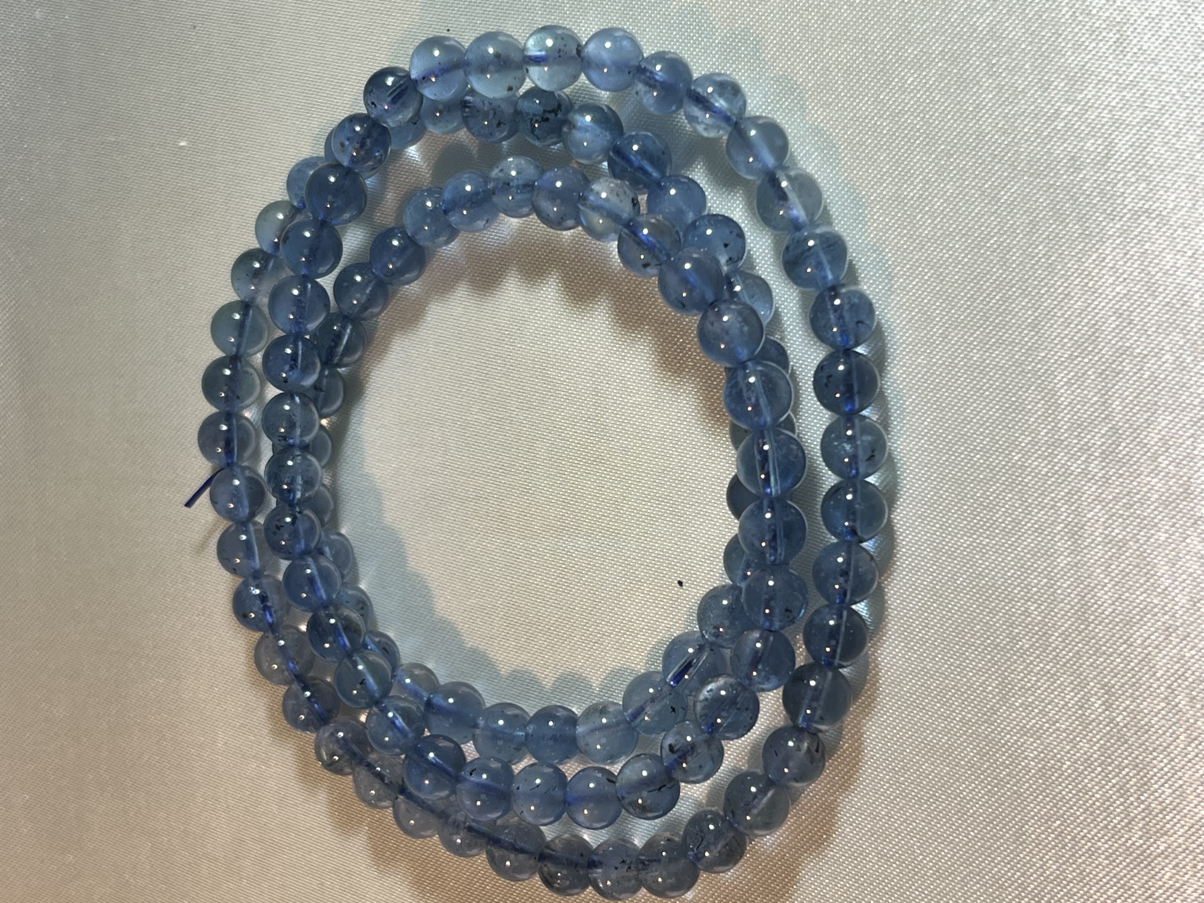 魔鬼藍三圈海藍寶 6mm