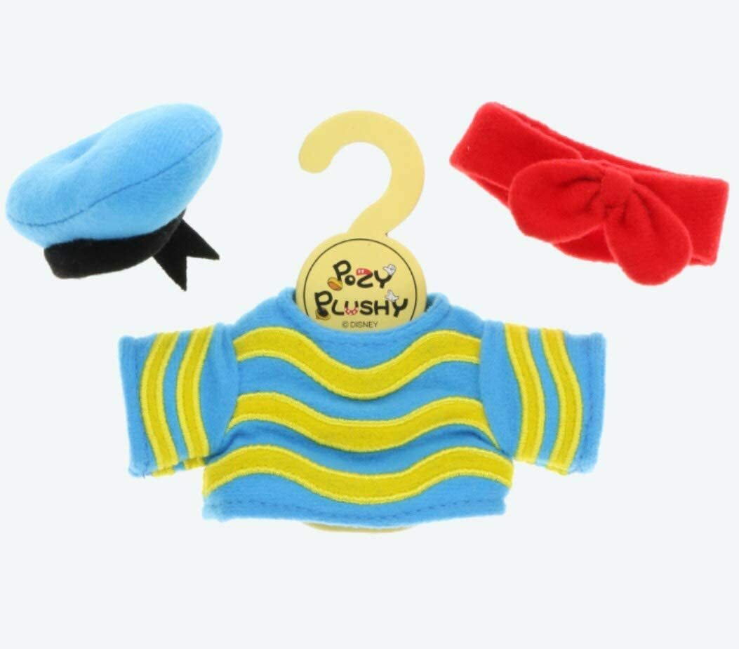[現貨] [東京迪士尼] DONALD DUCK ｜ POZY PLUSHY 公仔衫 不包括公仔 {TF2305038}