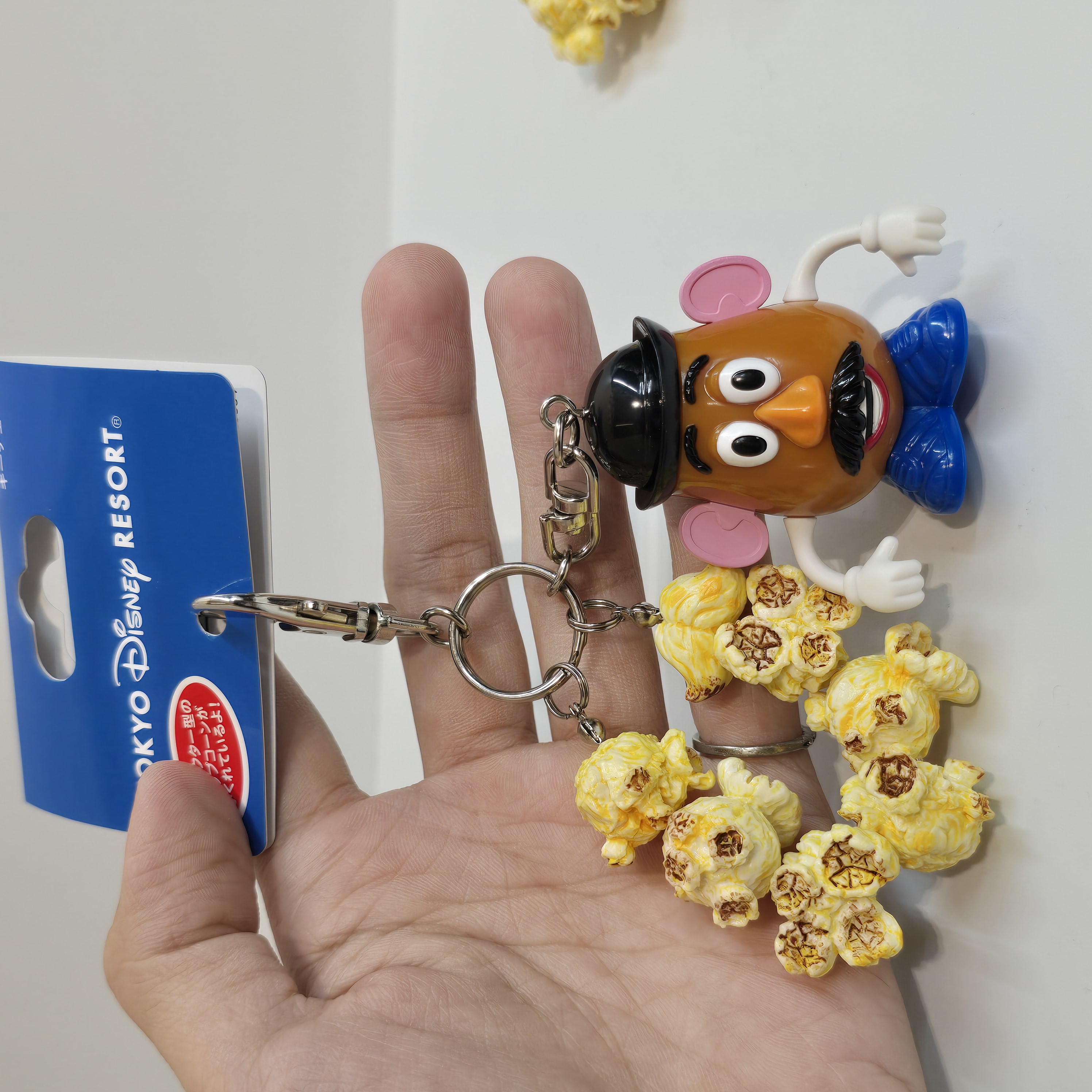 現貨 樂園限定 薯蛋頭先生 爆谷桶匙扣