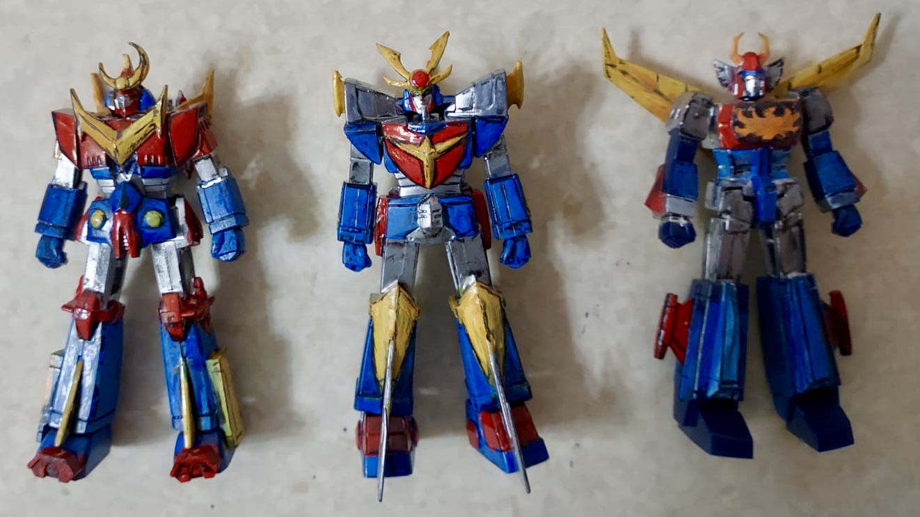 食玩模型代工 - 無敵機器人 托萊達G7