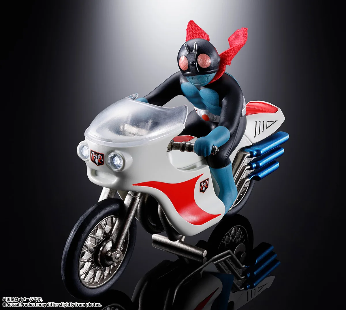 (預訂訂金 $200) (總價 $475) Bandai POPYNICA 超合金 旋風號 (幪面超人1號) (行版) Cyclone (Kamen Rider No. 1)