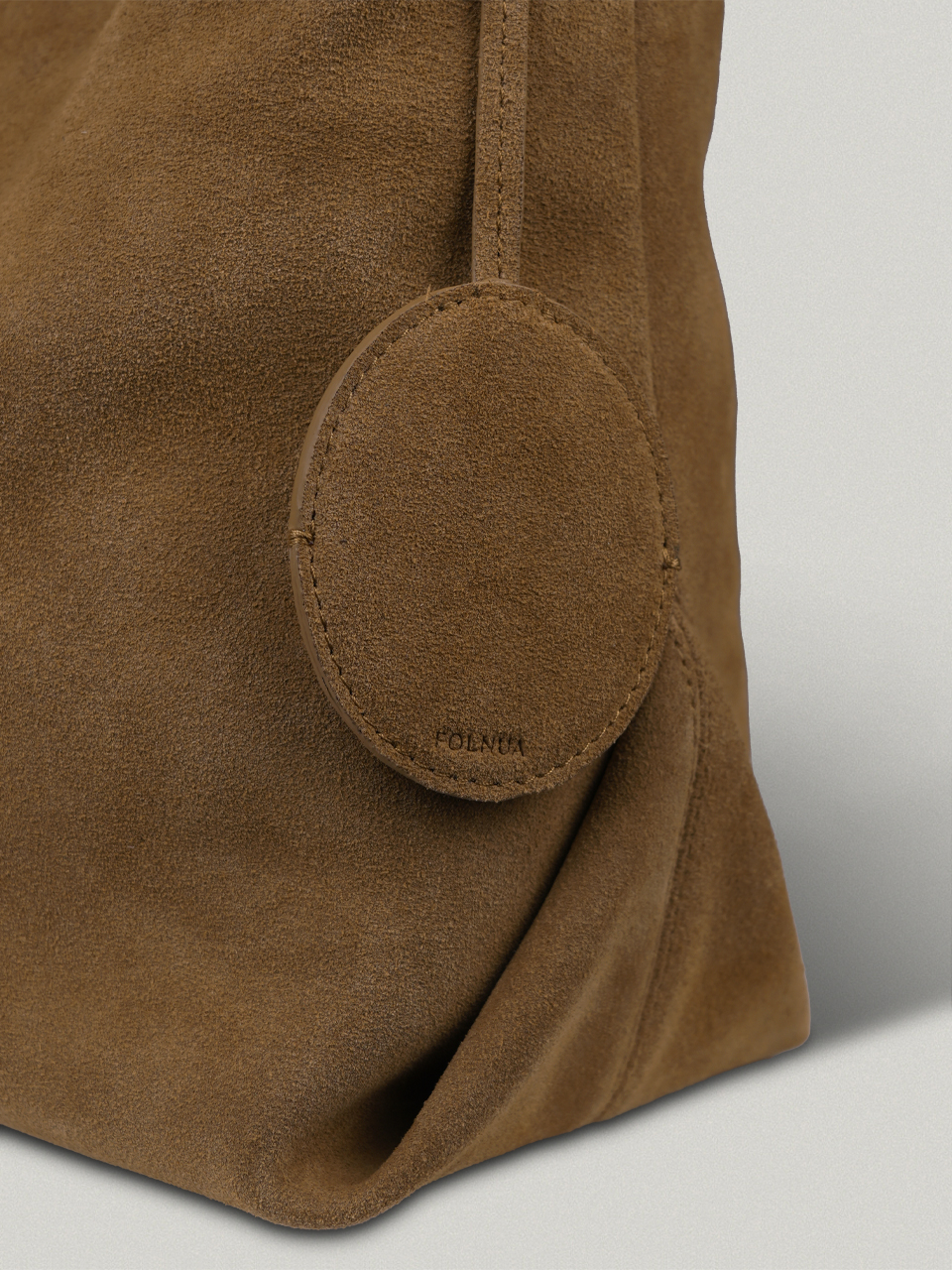 COUPE BAG-SUEDE (CAMEL)