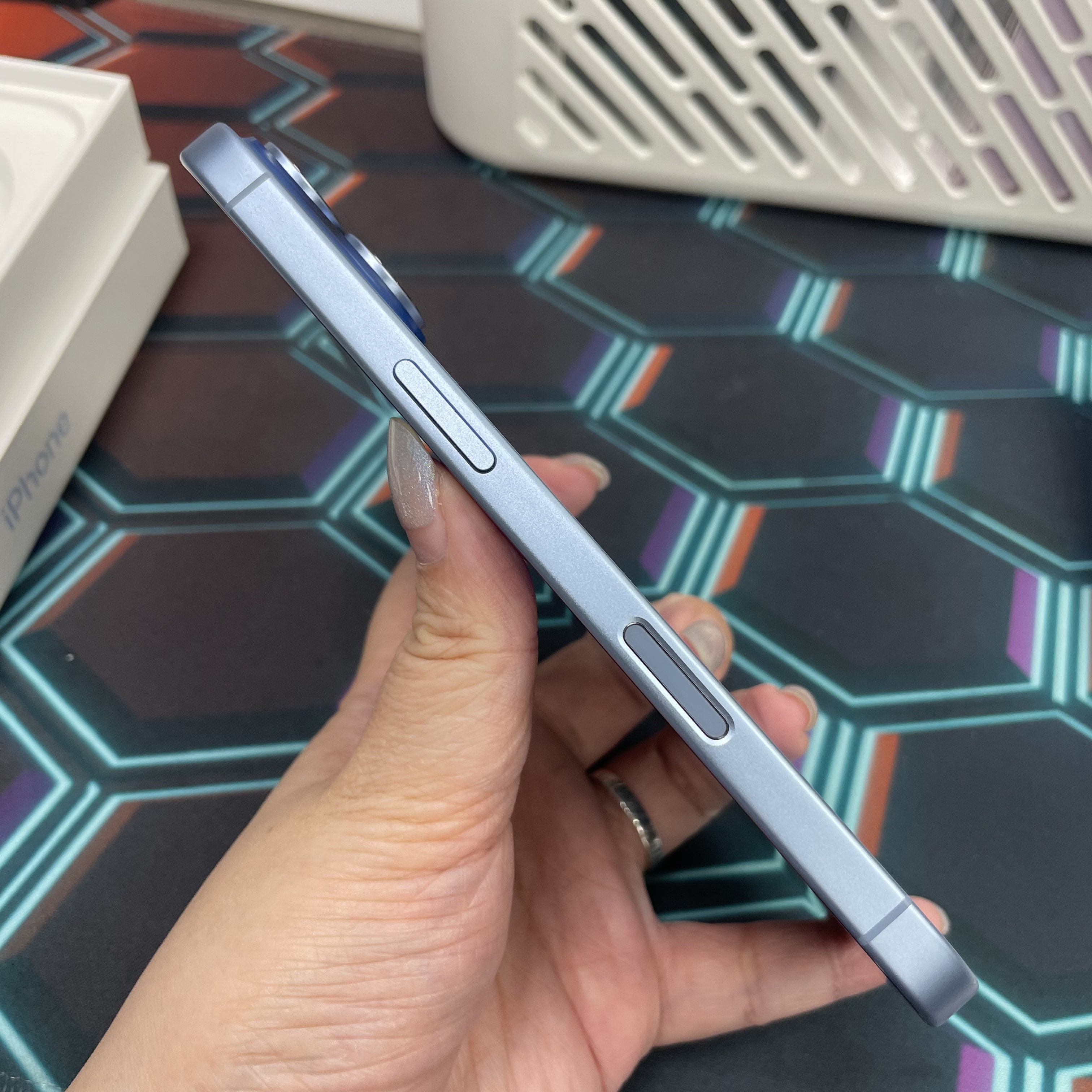 *7274 17 未使用品 512GB 電100 藍色 blue
