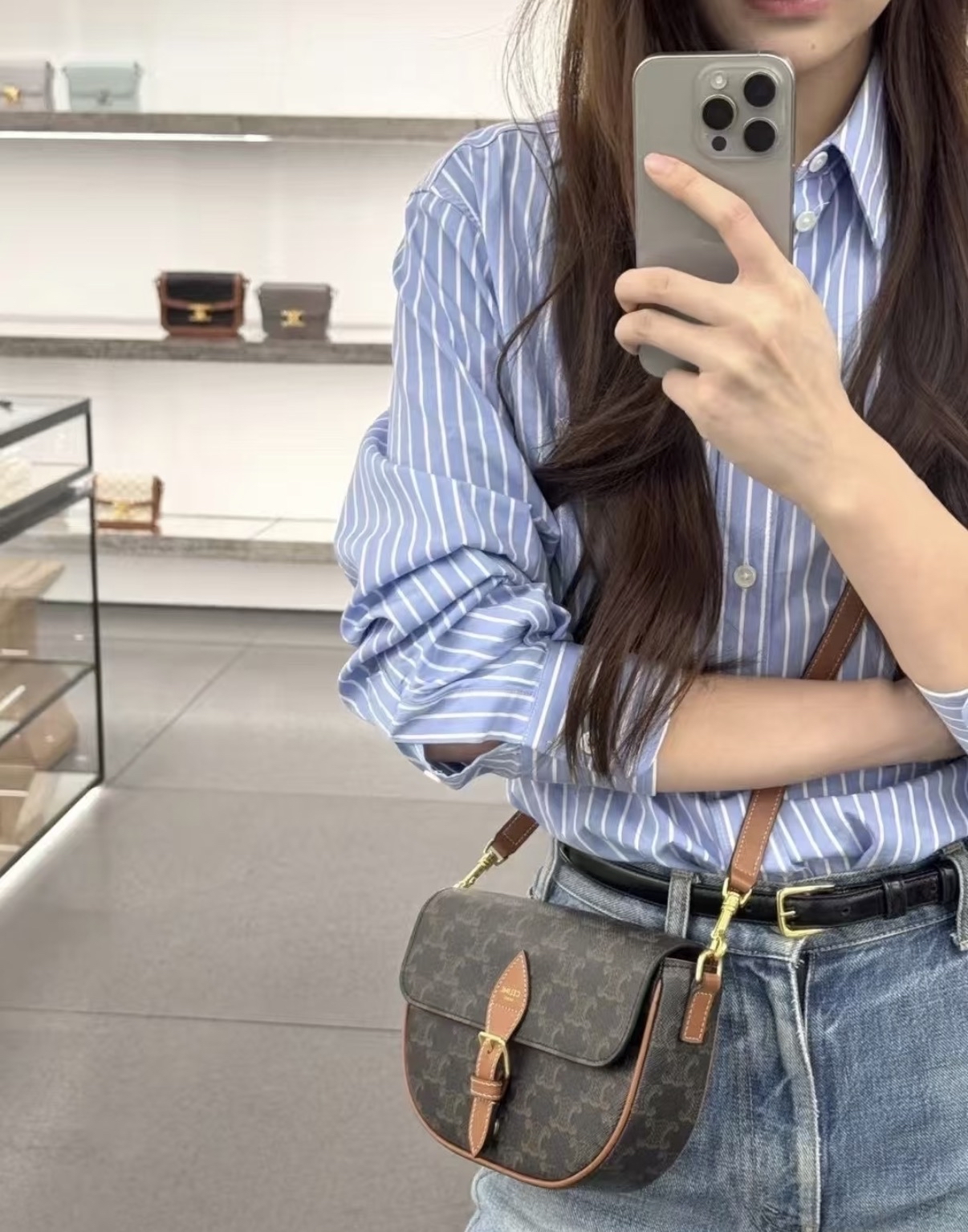 限時優惠✨訂貨🍒Celine Folco shoulder bag  肩帶可調節，側孭或斜孭   Size 20x14x5cm