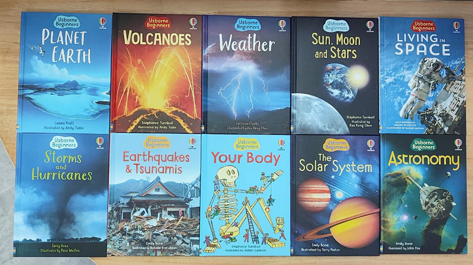 Usborne Beginners Science 初探科學 兒童科普讀物｜10 books｜英文科普知識繪本 STEM