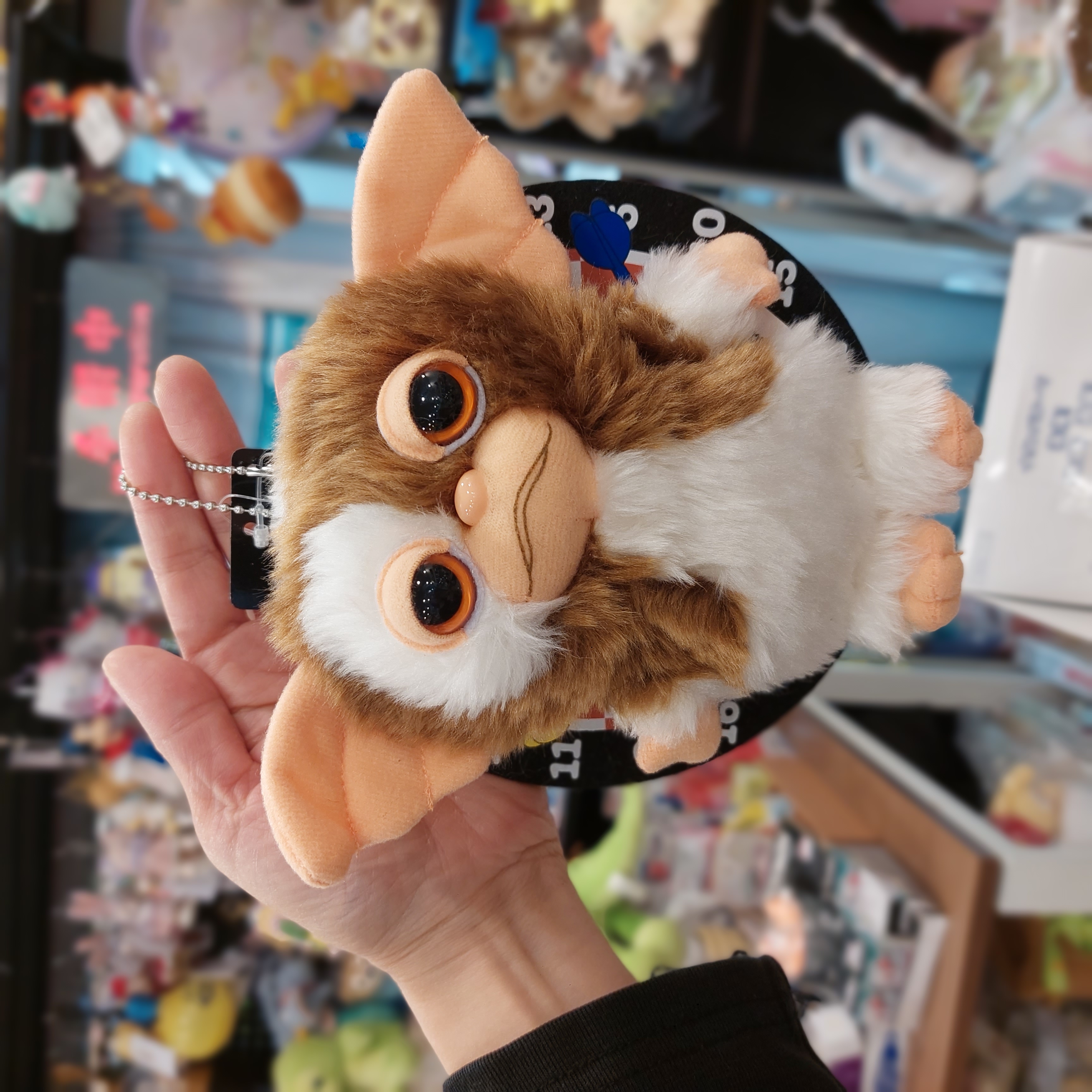 原裝日本 Gremlins Gizmo 小魔怪 標靶 公仔吊飾 掛件  約15cm