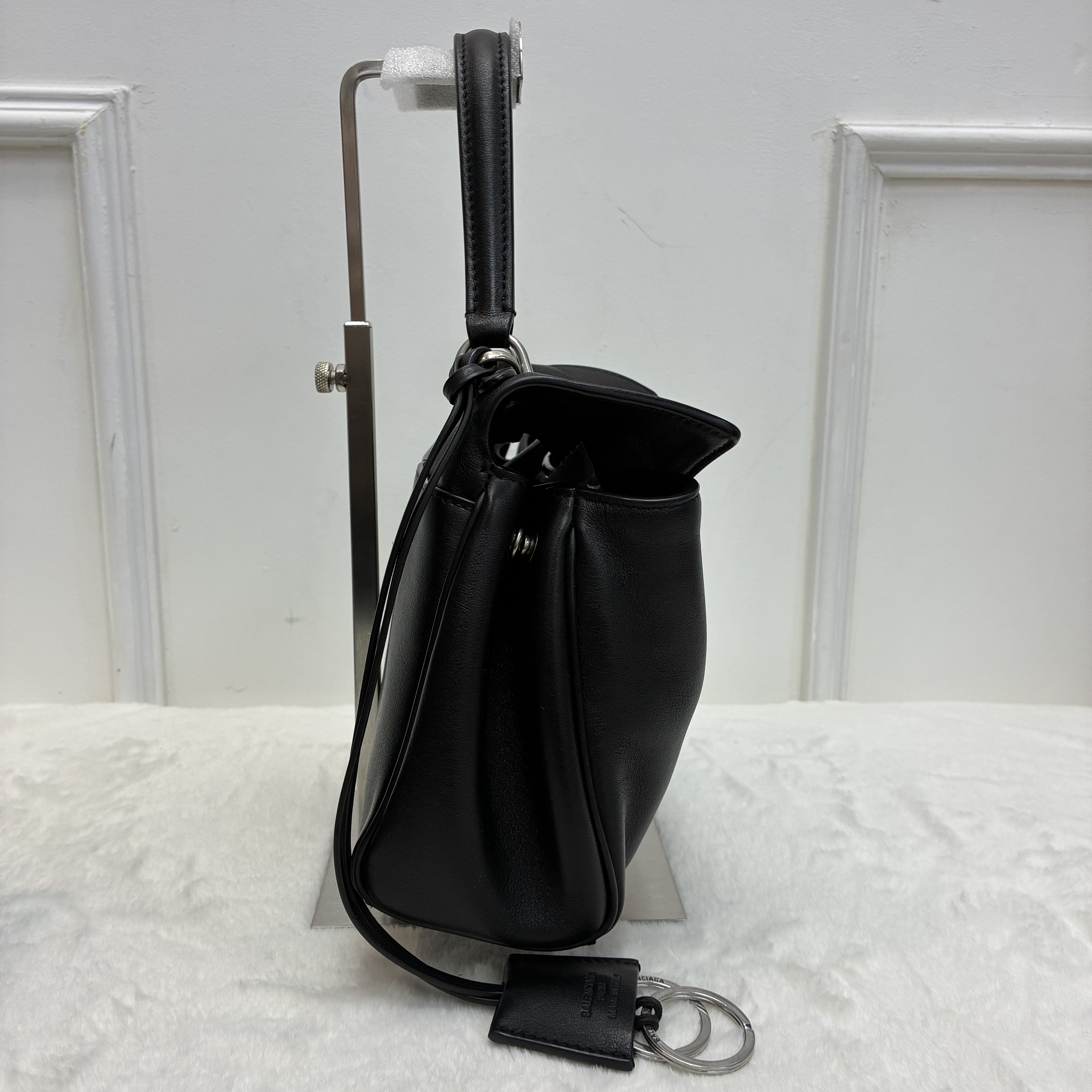 Balenciaga Rodeo Mini 巴黎世家熱門款Rodeo 黑色銀扣 mini