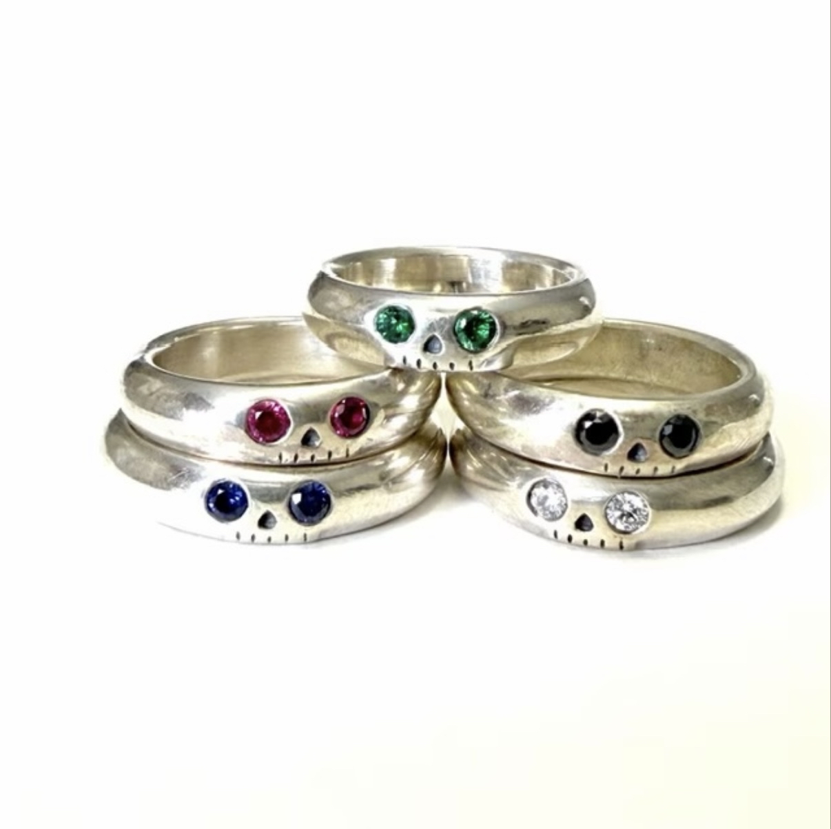 Vantique FUNNY SKULL RING/L STONE pre order~