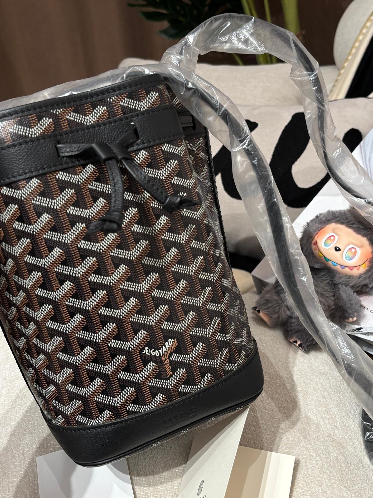 全新 Goyard petit flot bucket bag Black 100%Authentic ,100%new全新貨品 ✅收據✅tap✅dust bag 