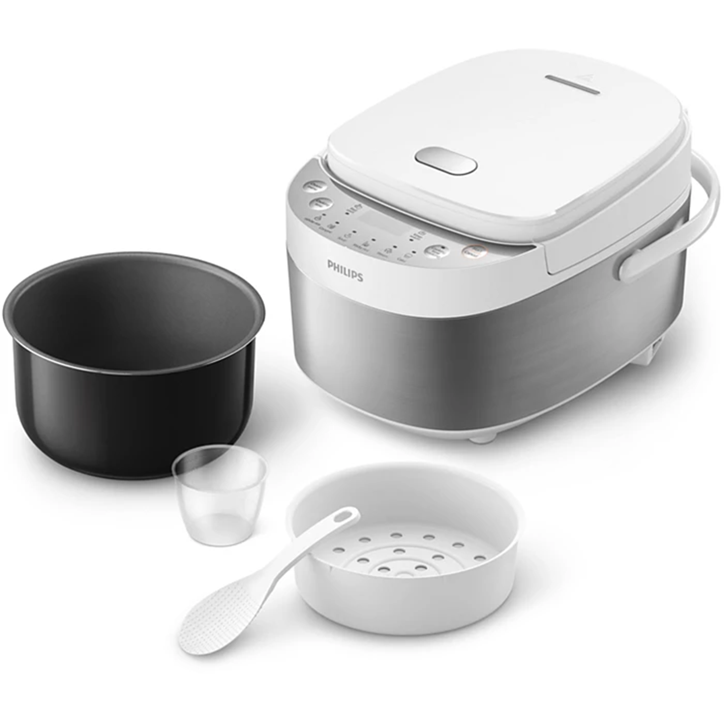 Philips 0.85L Digital Rice Cooker with 8 Menus (HD3170/62)
