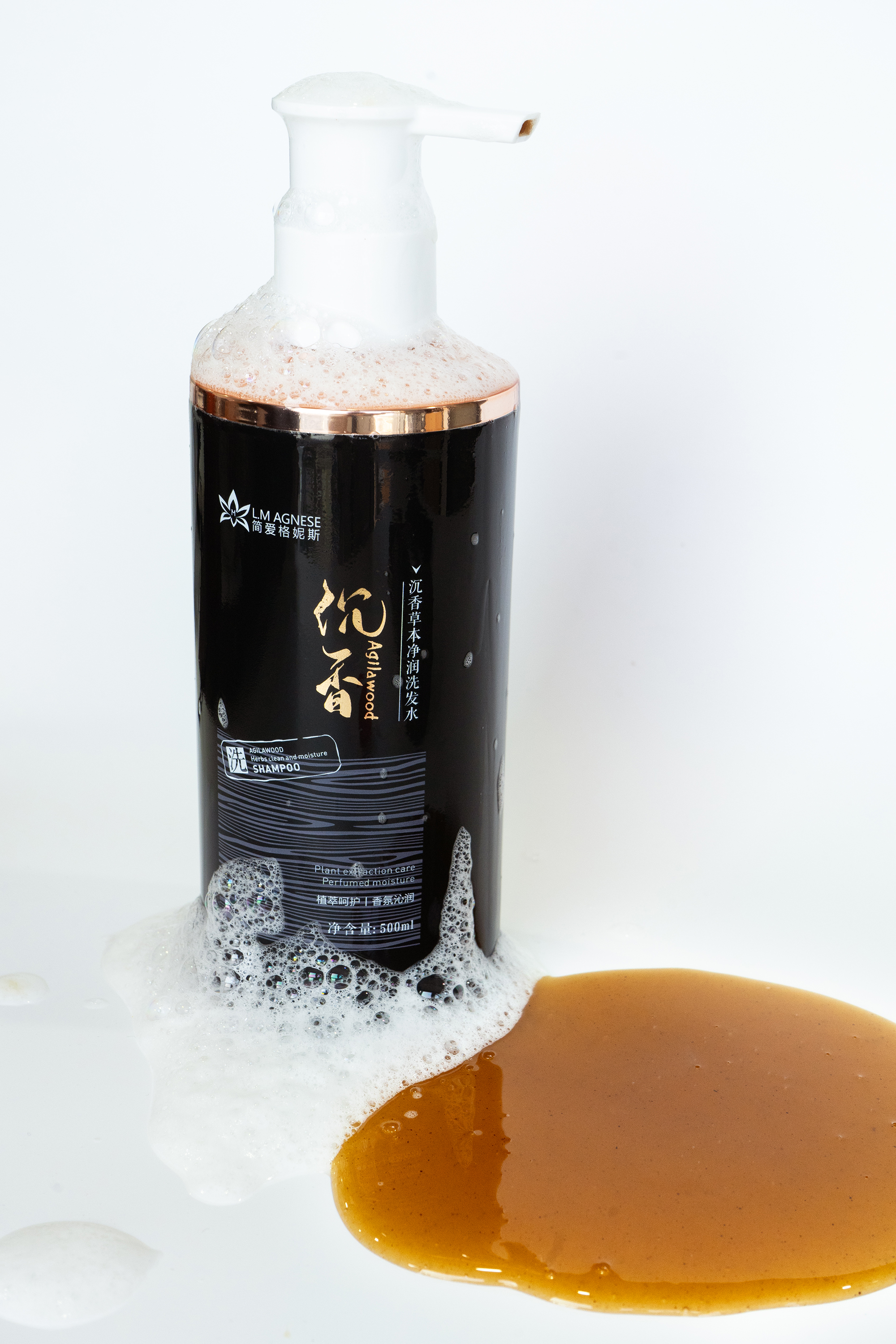 沉香洗发水 500mL + 沉香沐浴露 500mL (限时特惠，数量有限)