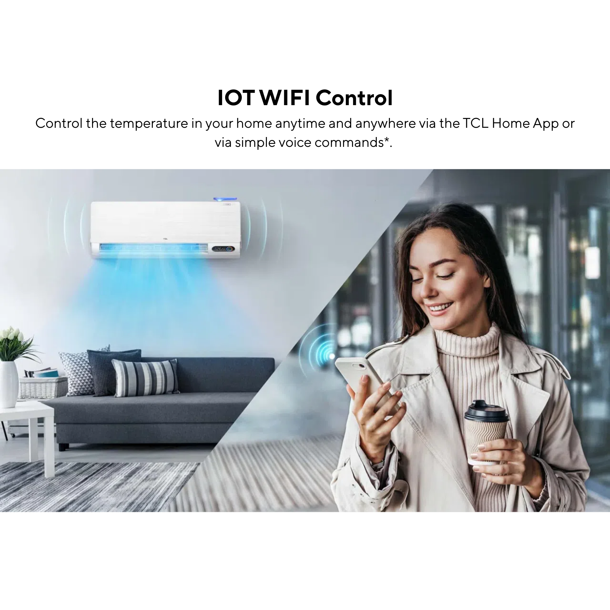 TCL 1.5HP FreshIN 2.0 Series Inverter Air Conditioner (TAC-13CSD/FBI)