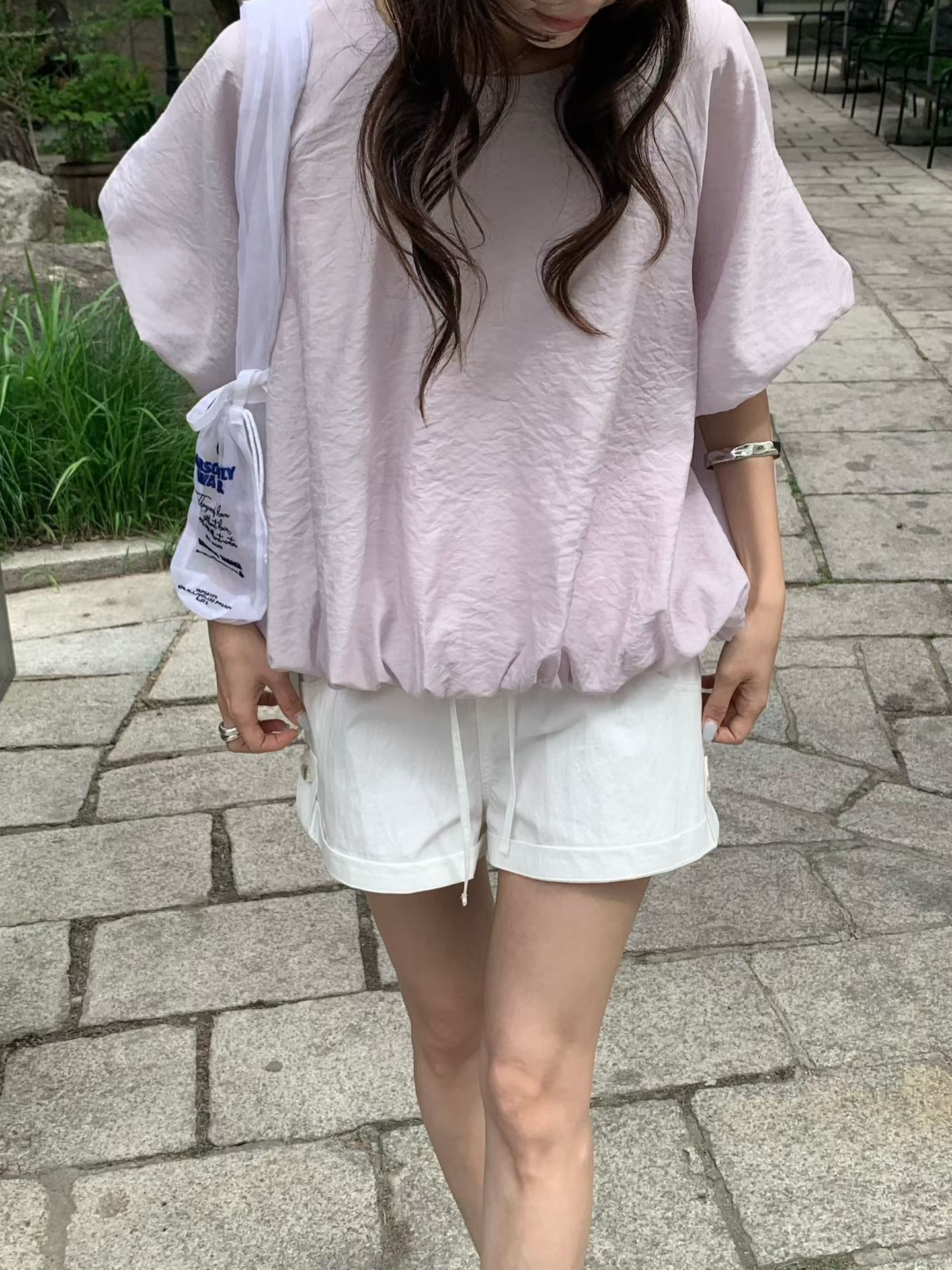 Puff sleeves blouse #top146