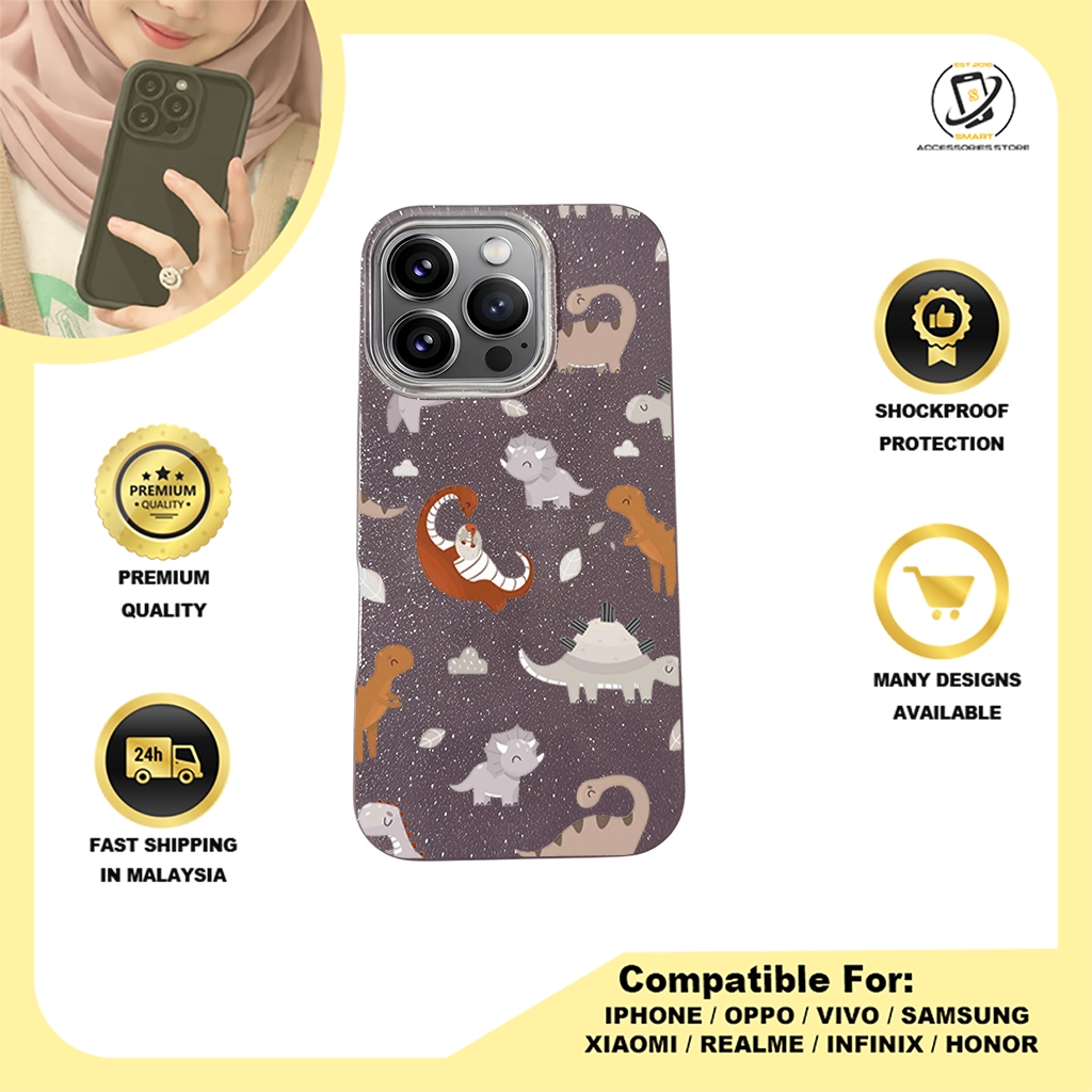 BLING CASE PHONE FOR IPHONE - DESIGN DINASOUR A