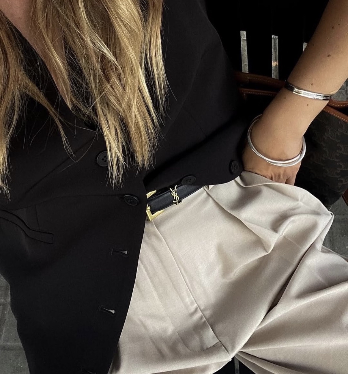 限時優惠💖日常穿搭必備單品  訂貨🍒Saint Laurent classic 2cm belt  補碼✨Size 70 75 80 85 90 95