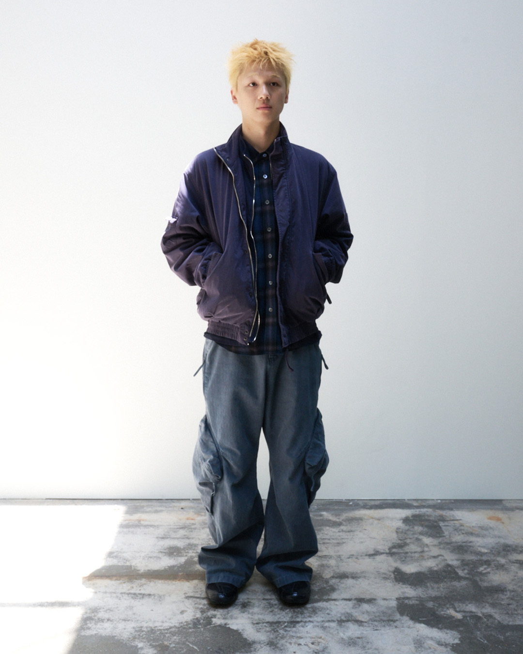 999HUMANITY - VINTAGE CARGO PANT (NAVY)