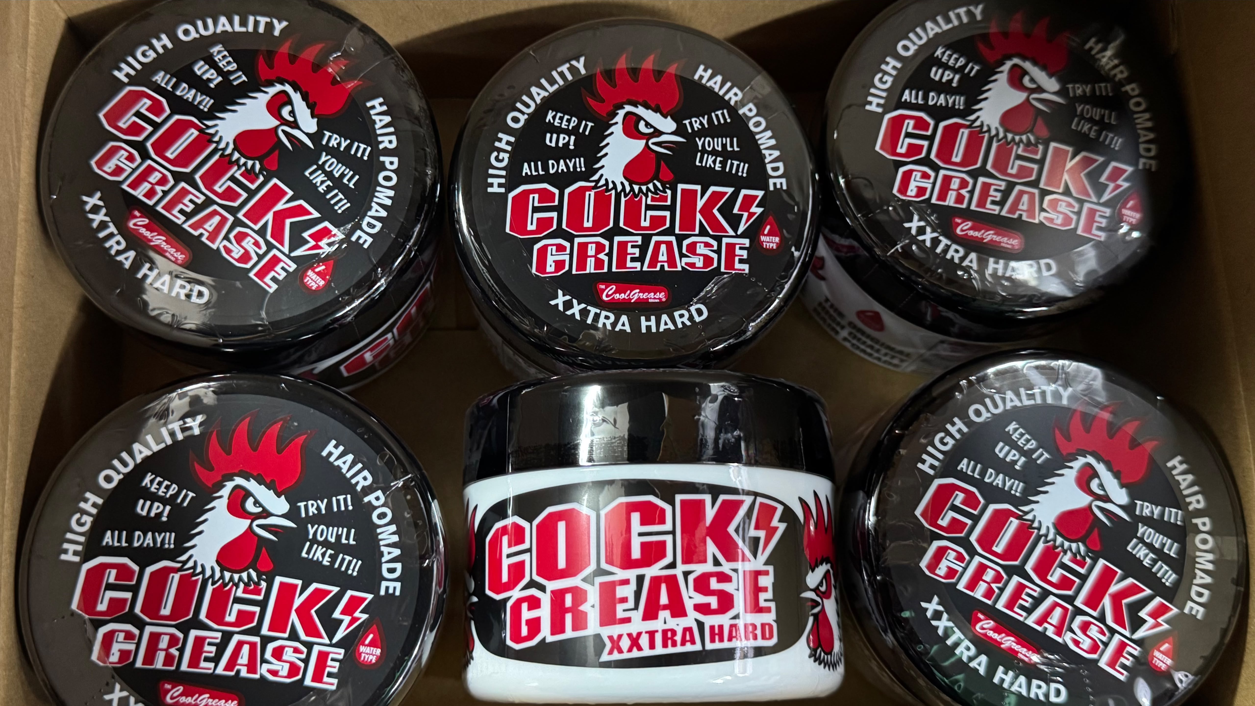 Cock Grease XXtra Hard Hair Pomade 板本雞冠髮乳- 特硬