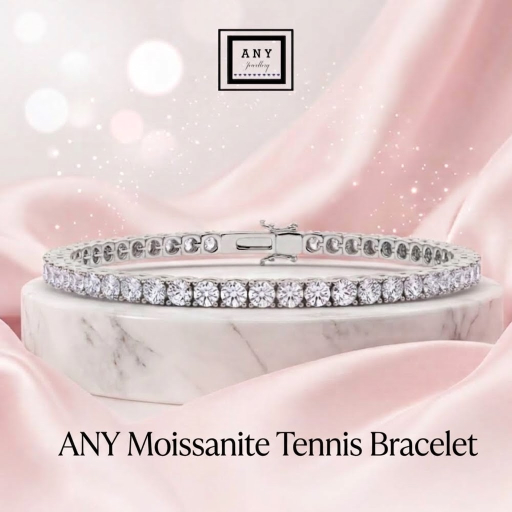B1622 3.25mm Moissanite Tennis Bracelet