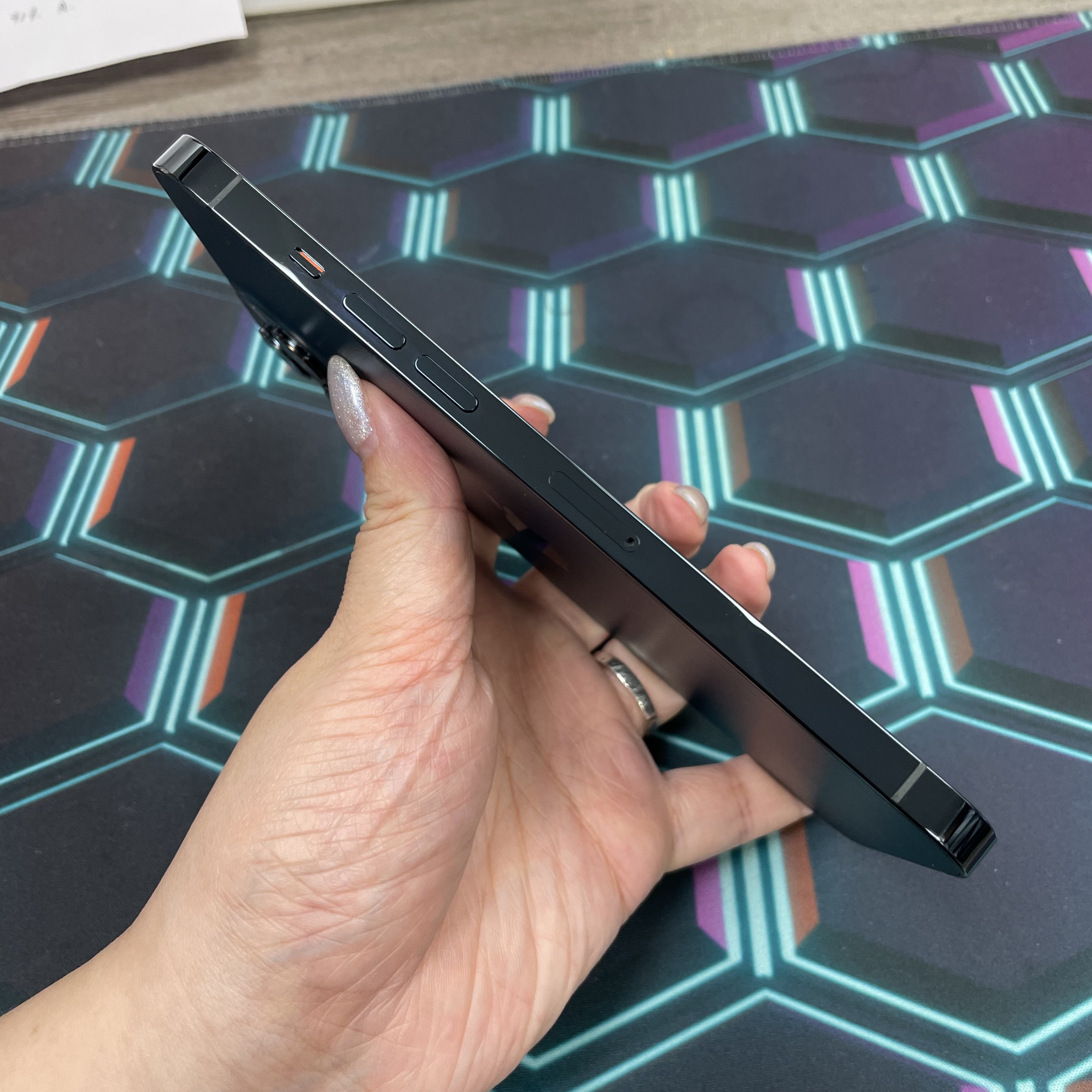 *6927 12 Pro max 超靚機 128GB 電75 藍色 blue