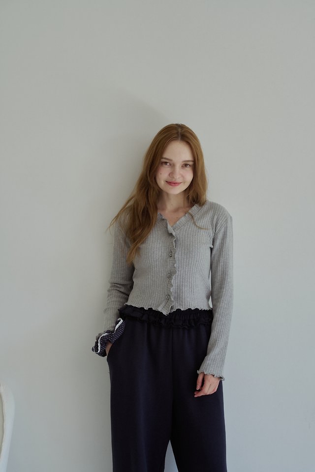 Momoann | Ribbed Cardigan(with Mom)