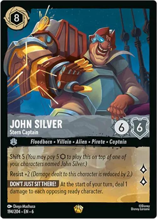 194/204 John Silver - Stern Captain
