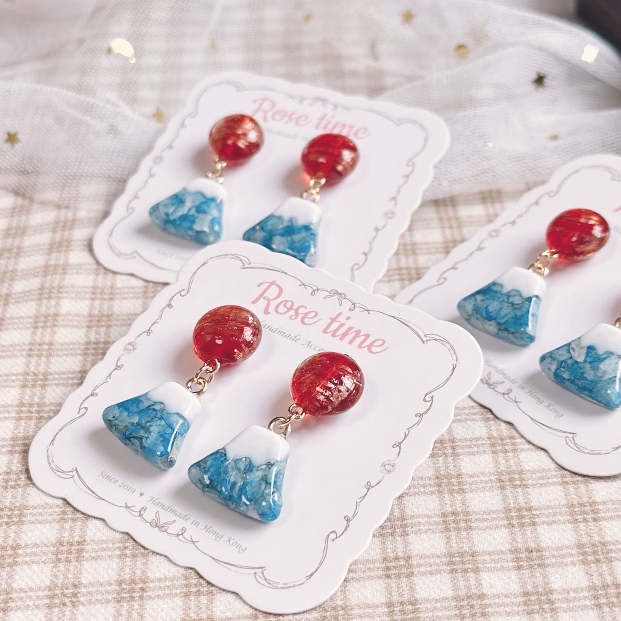 和風 雛菊太陽🌅富士山🛑🔵