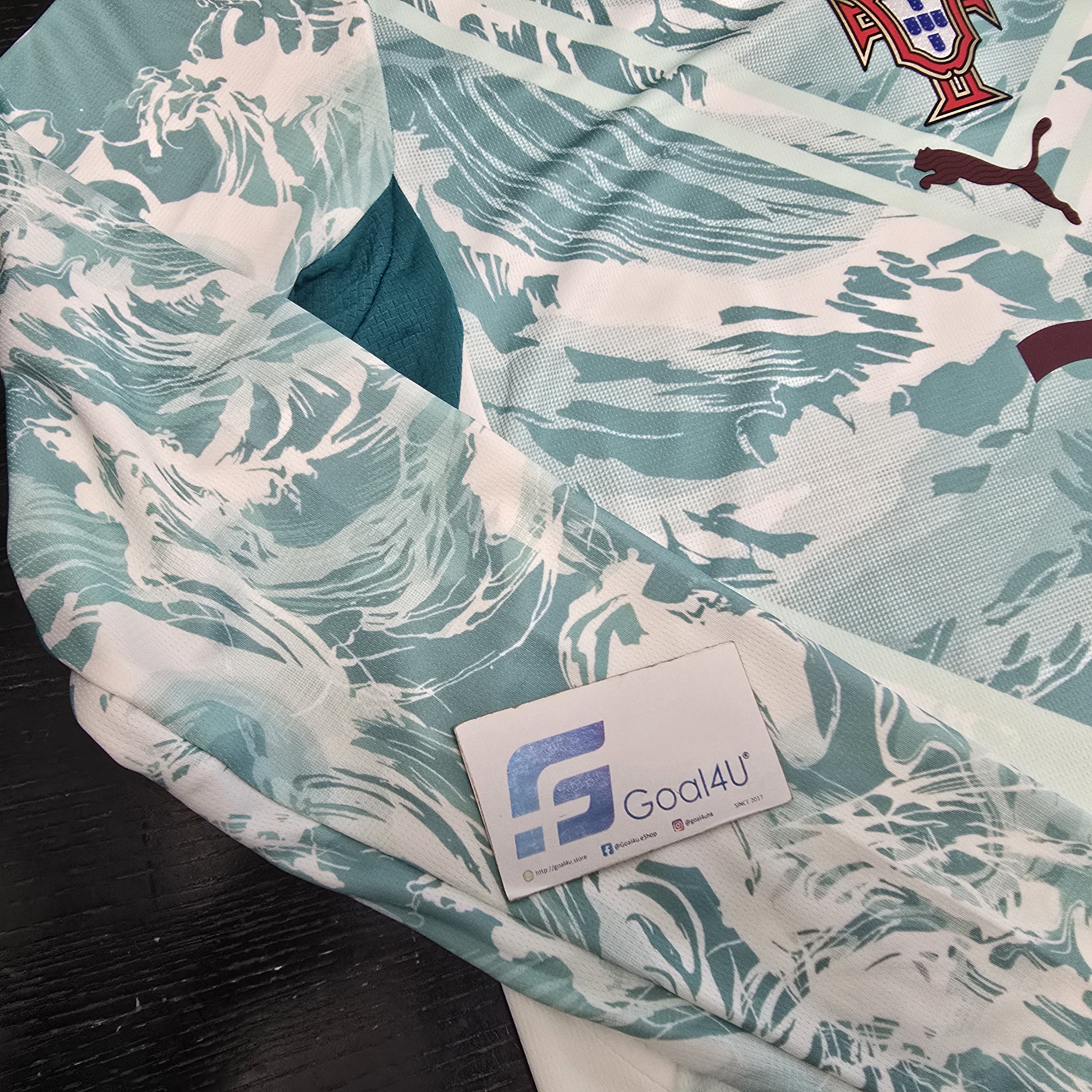 英雄的深海盔甲🌊 Puma Portugal 葡萄牙 2026-27 作客長袖球迷版球衣 (可加印字章) 783289