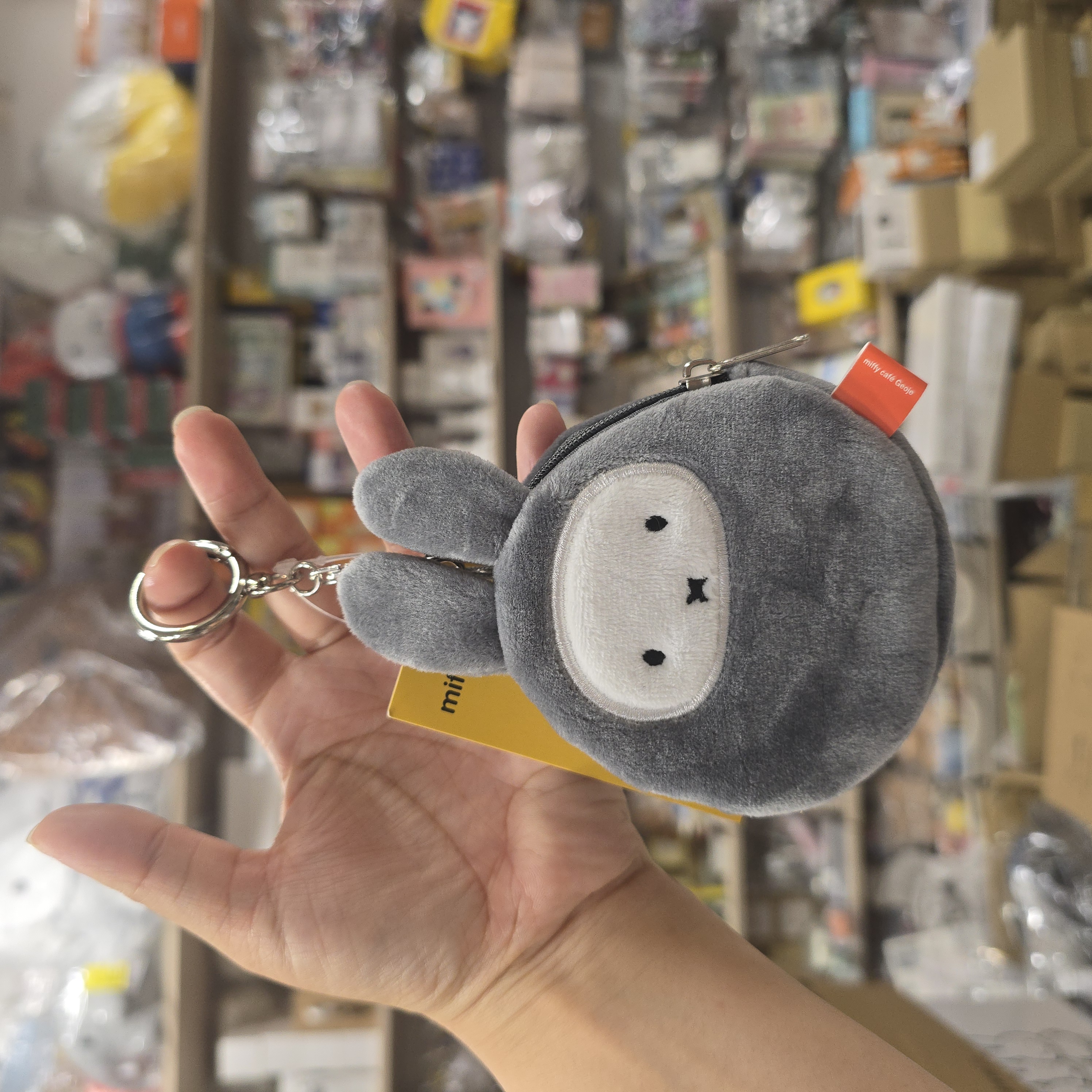 miffy 韓國限定 石頭 keychain coins case 