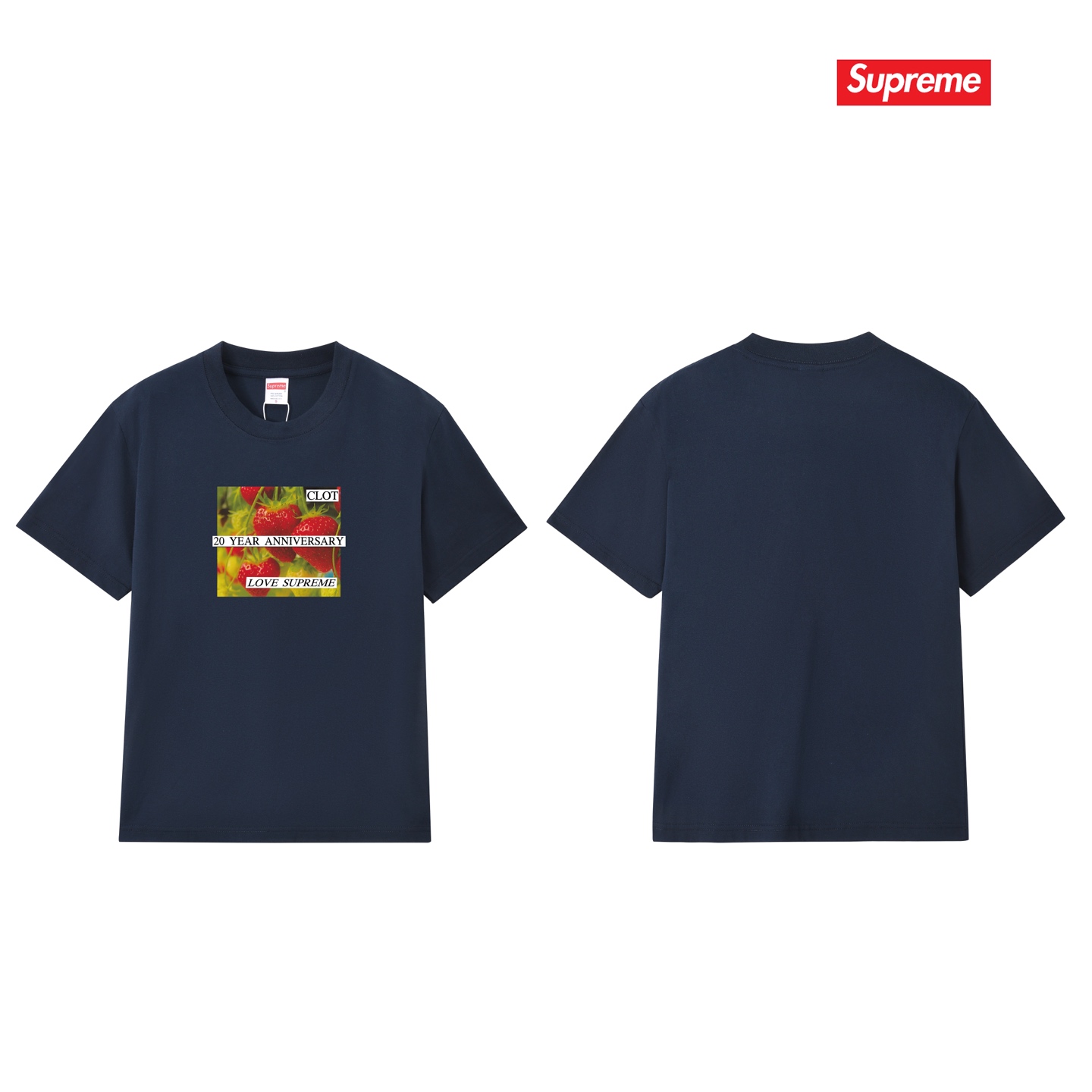 Supreme x CLOT 20th Anniversary Tee