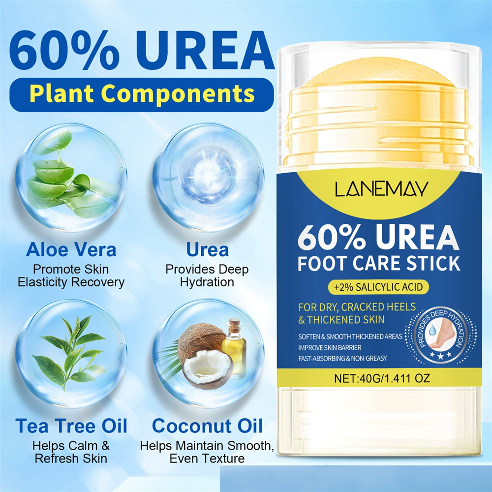 LANEMAY尿素足部護理霜 保濕 去角質 防乾裂 不油膩 護腳霜 足底膏 40g [平行進口] HK2690