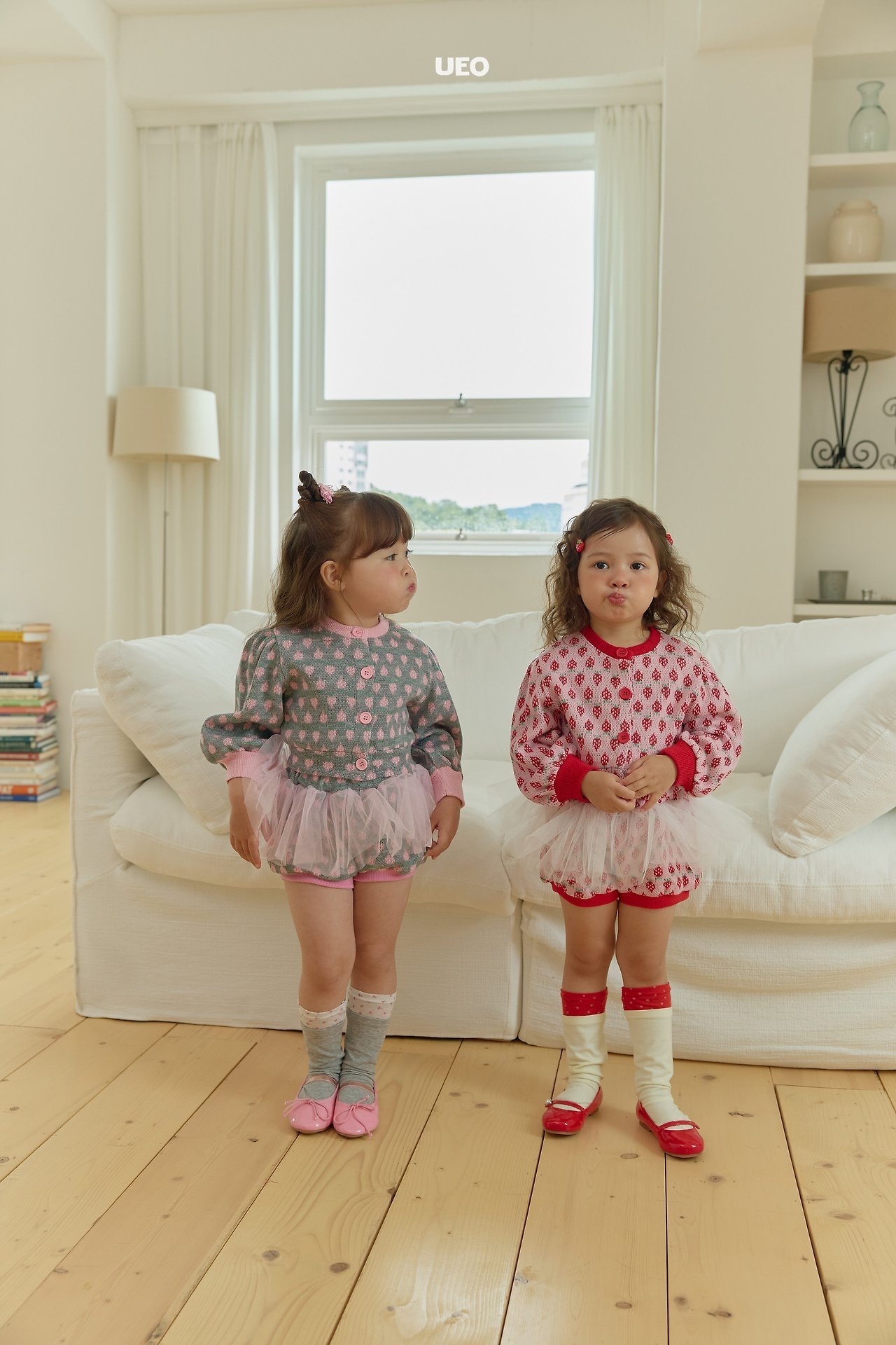 Girls | Mini Berry Cardigan