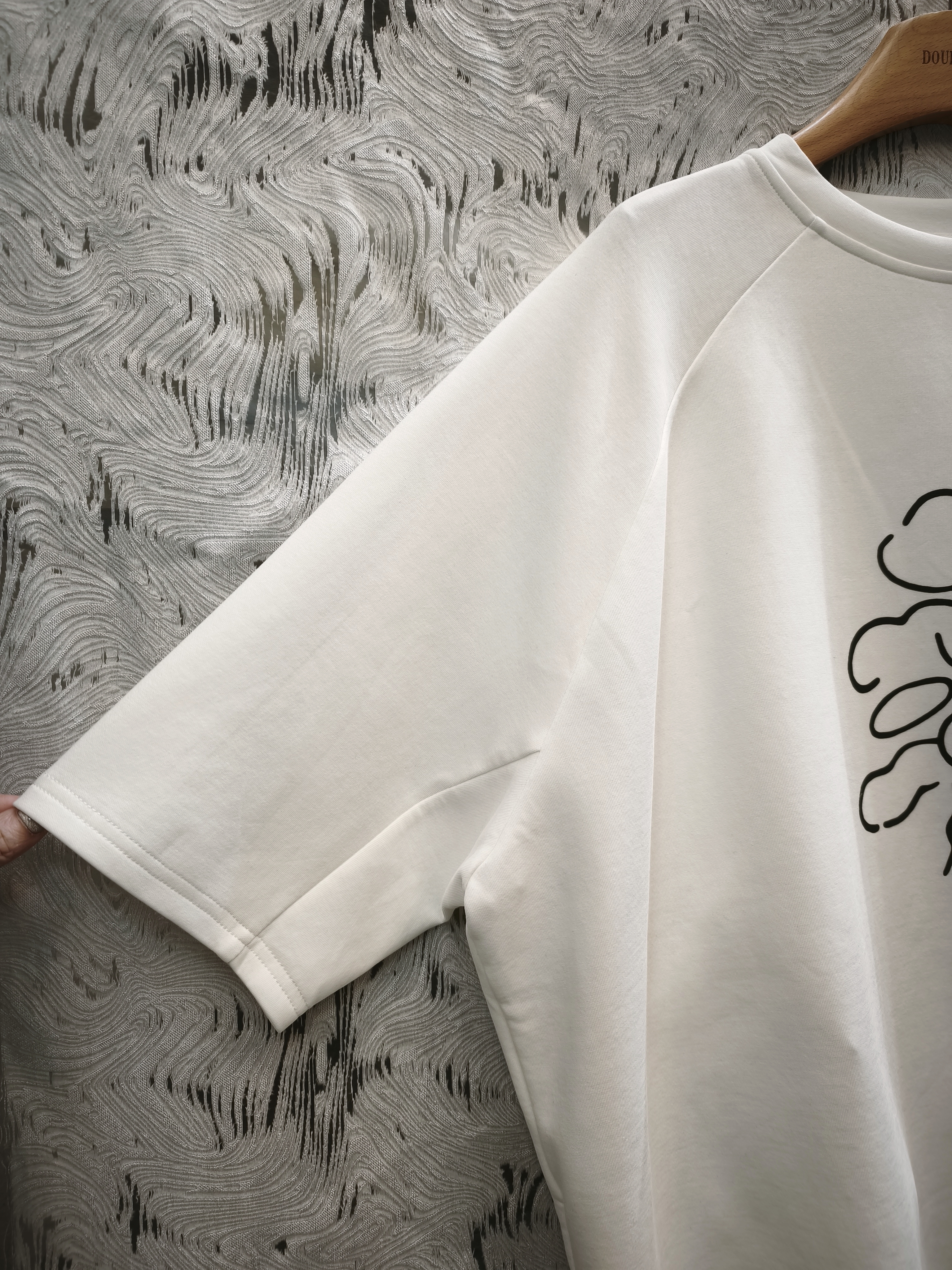 舒適空氣棉印花Tee